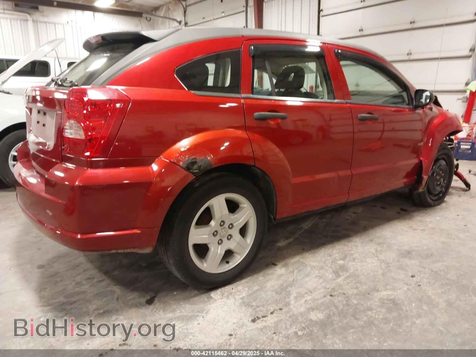 2008 DODGE CALIBER - VIN: 1B3HB28B08D681782 - Фото 4