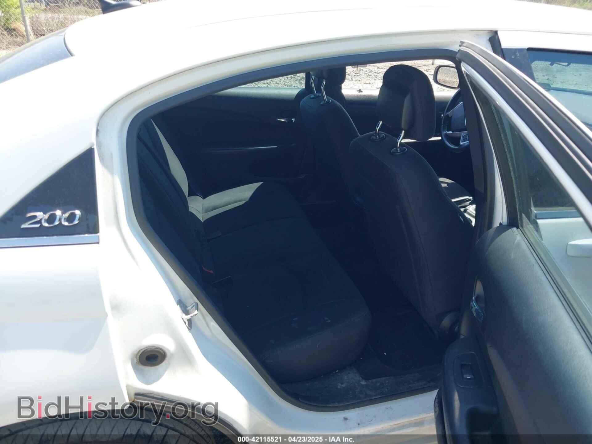 2014 CHRYSLER 200 - VIN: 1C3CCBBB9EN183489 - Фото 8