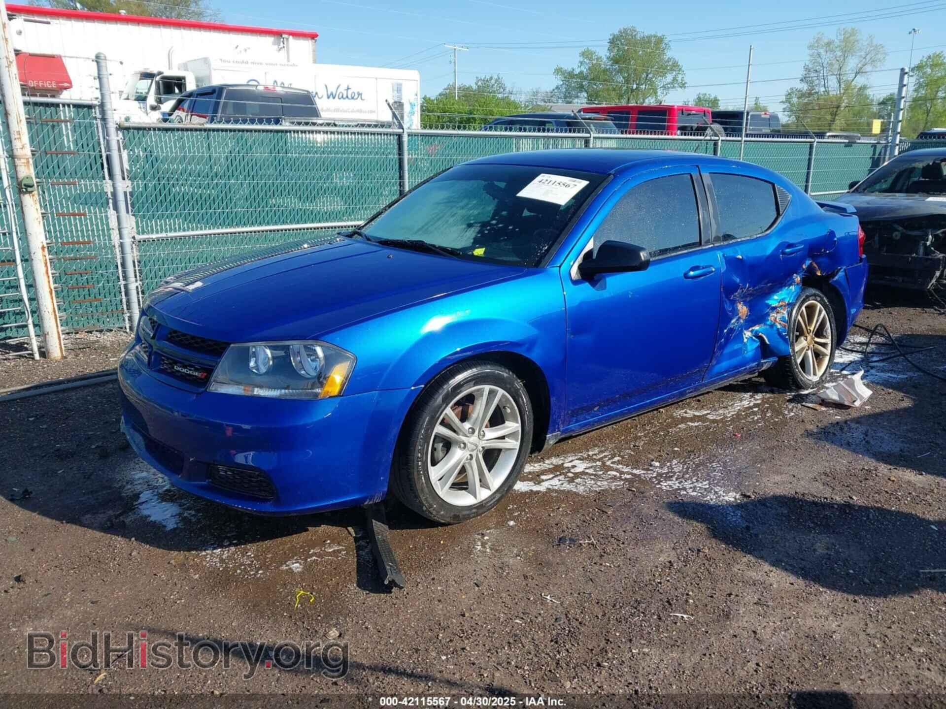 2014 DODGE AVENGER - VIN: 1C3CDZAB6EN226547 - Фото 2