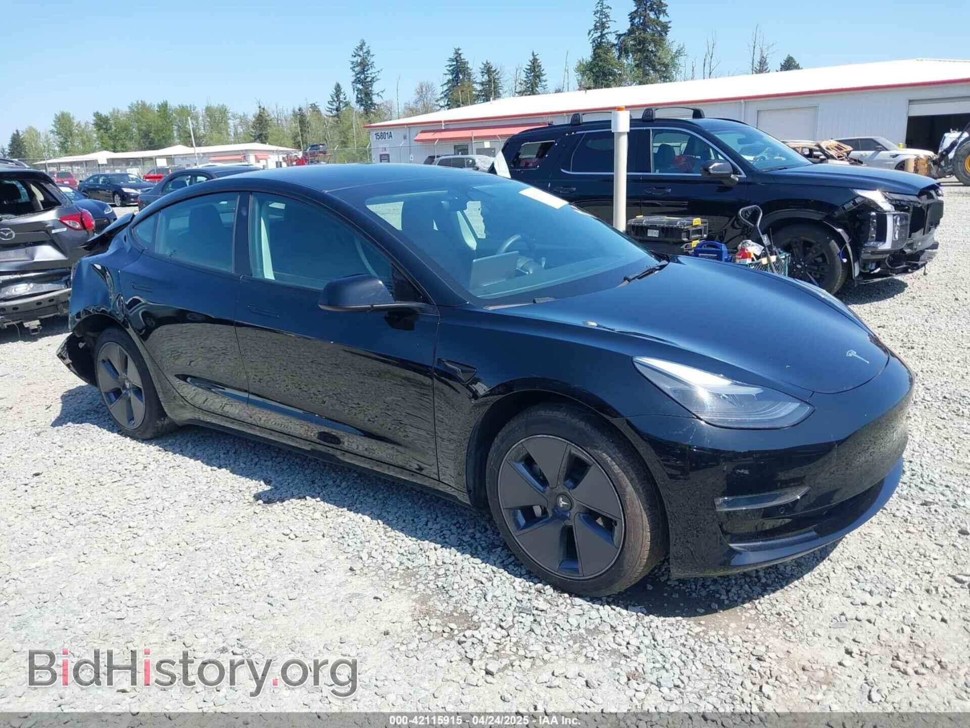 Фотография 5YJ3E1EB7NF241996 - TESLA MODEL 3 2022