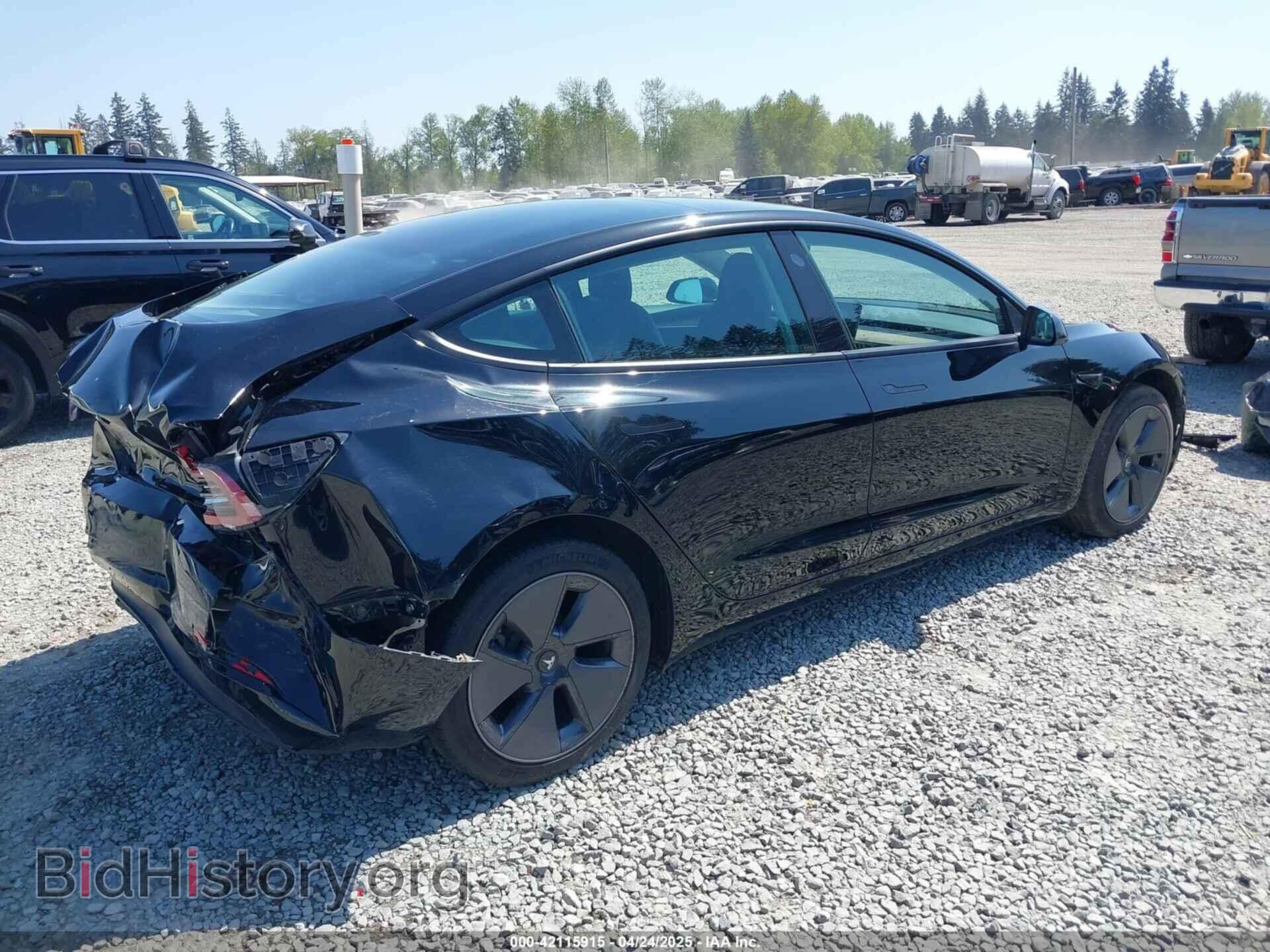 2022 TESLA MODEL 3 - VIN: 5YJ3E1EB7NF241996 - Фото 4
