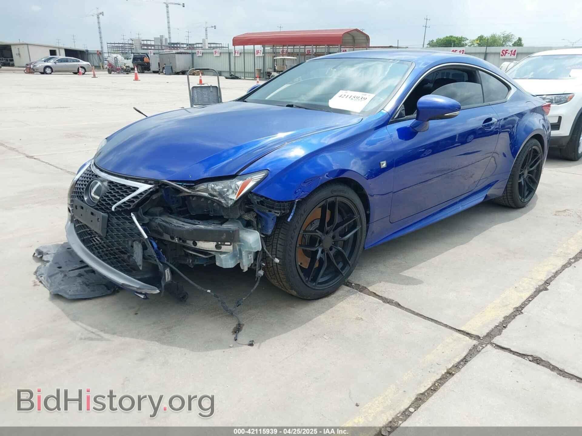 2016 LEXUS RC 200T - VIN: JTHHA5BC7G5002196 - Фото 2