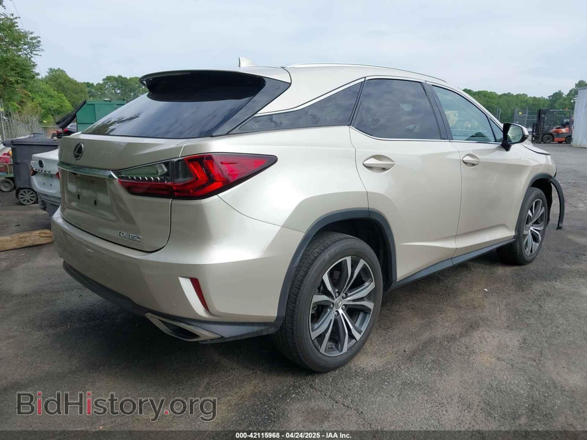 2017 LEXUS RX 350 - VIN: 2T2ZZMCA6HC070124 - Фото 4