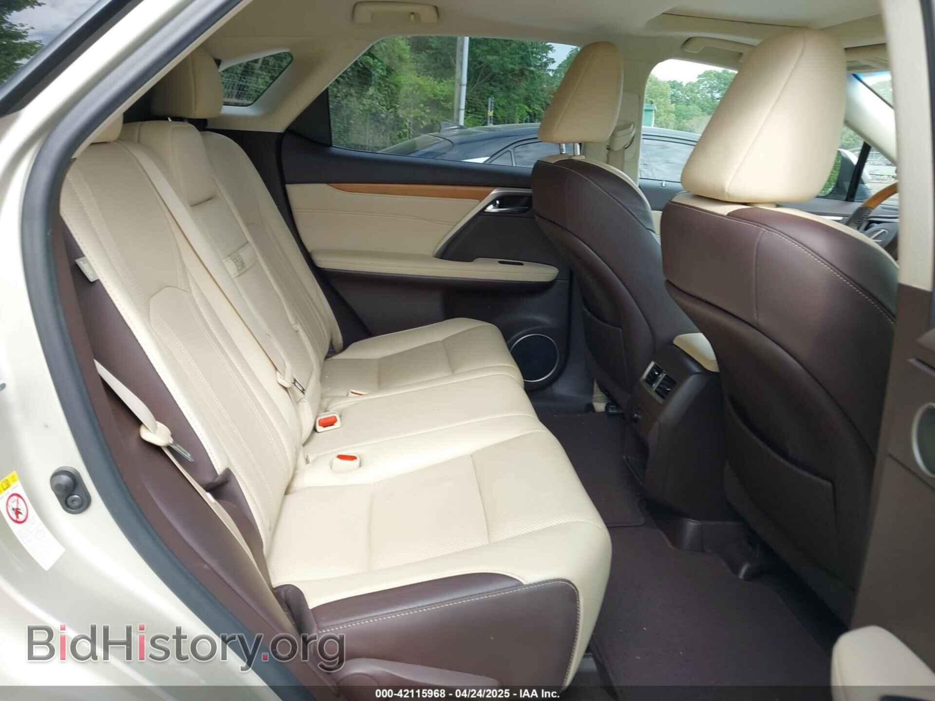 2017 LEXUS RX 350 - VIN: 2T2ZZMCA6HC070124 - Фото 8