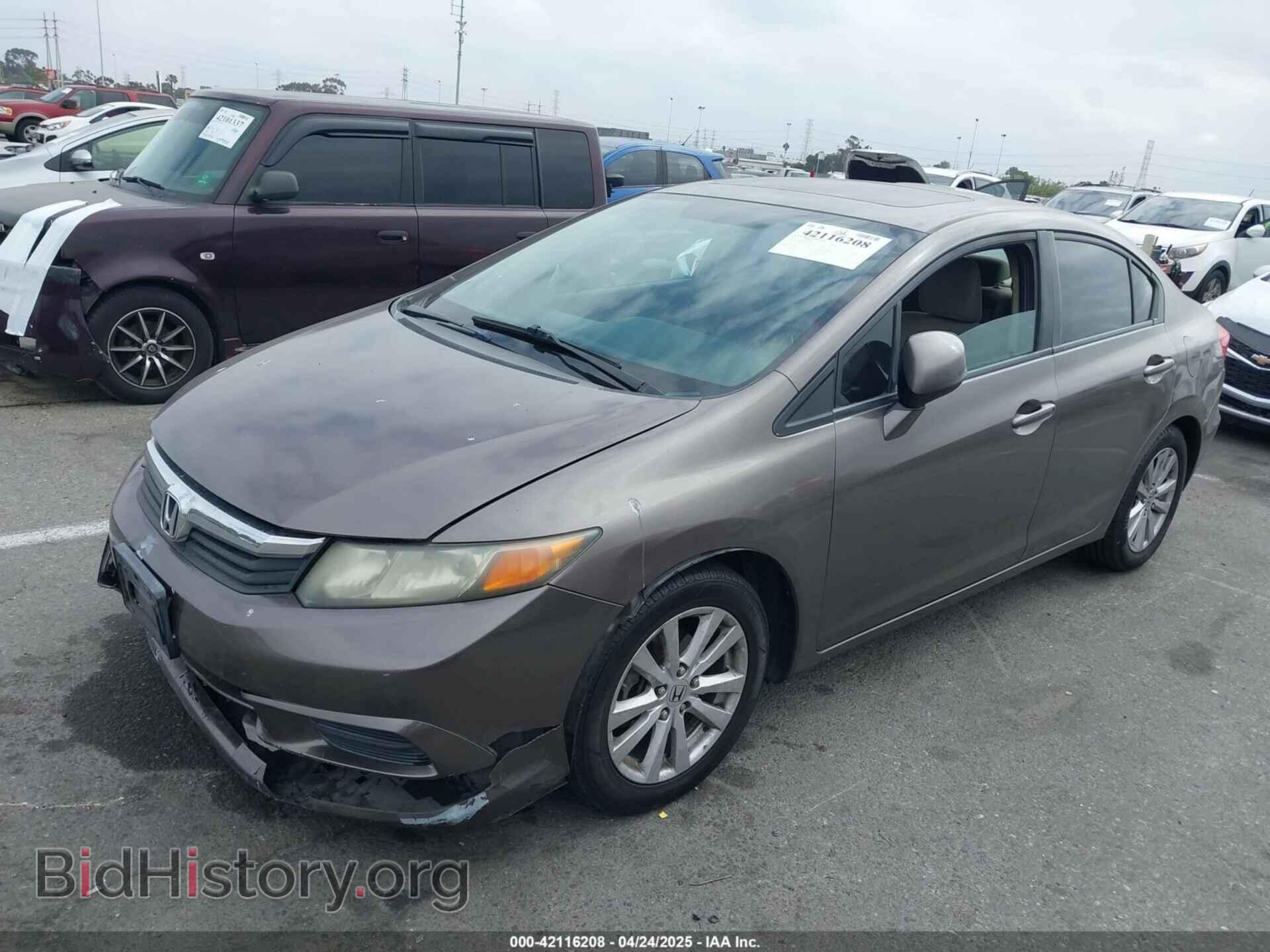 2012 HONDA CIVIC - VIN: 2HGFB2F89CH517330 - Фото 2