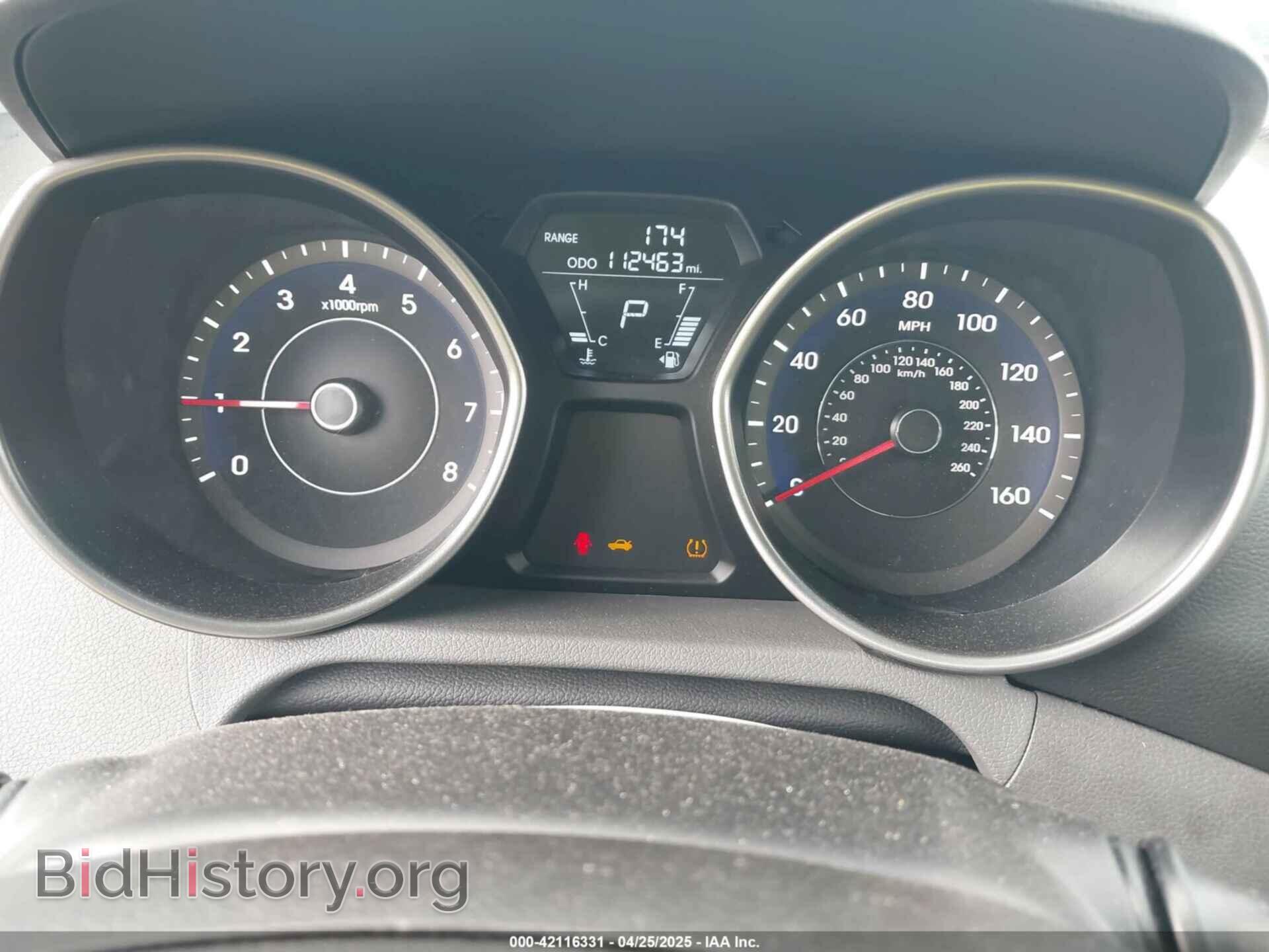 2012 HYUNDAI ELANTRA - VIN: 5NPDH4AE9CH073774 - Фото 7