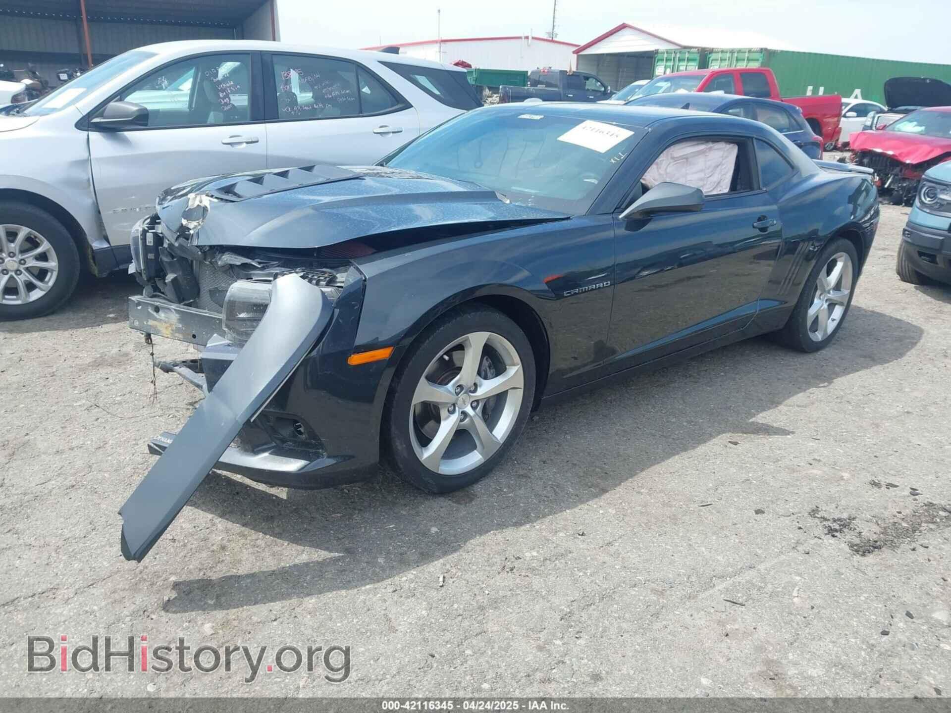 2014 CHEVROLET CAMARO - VIN: 2G1FT1EW4E9202348 - Фото 2