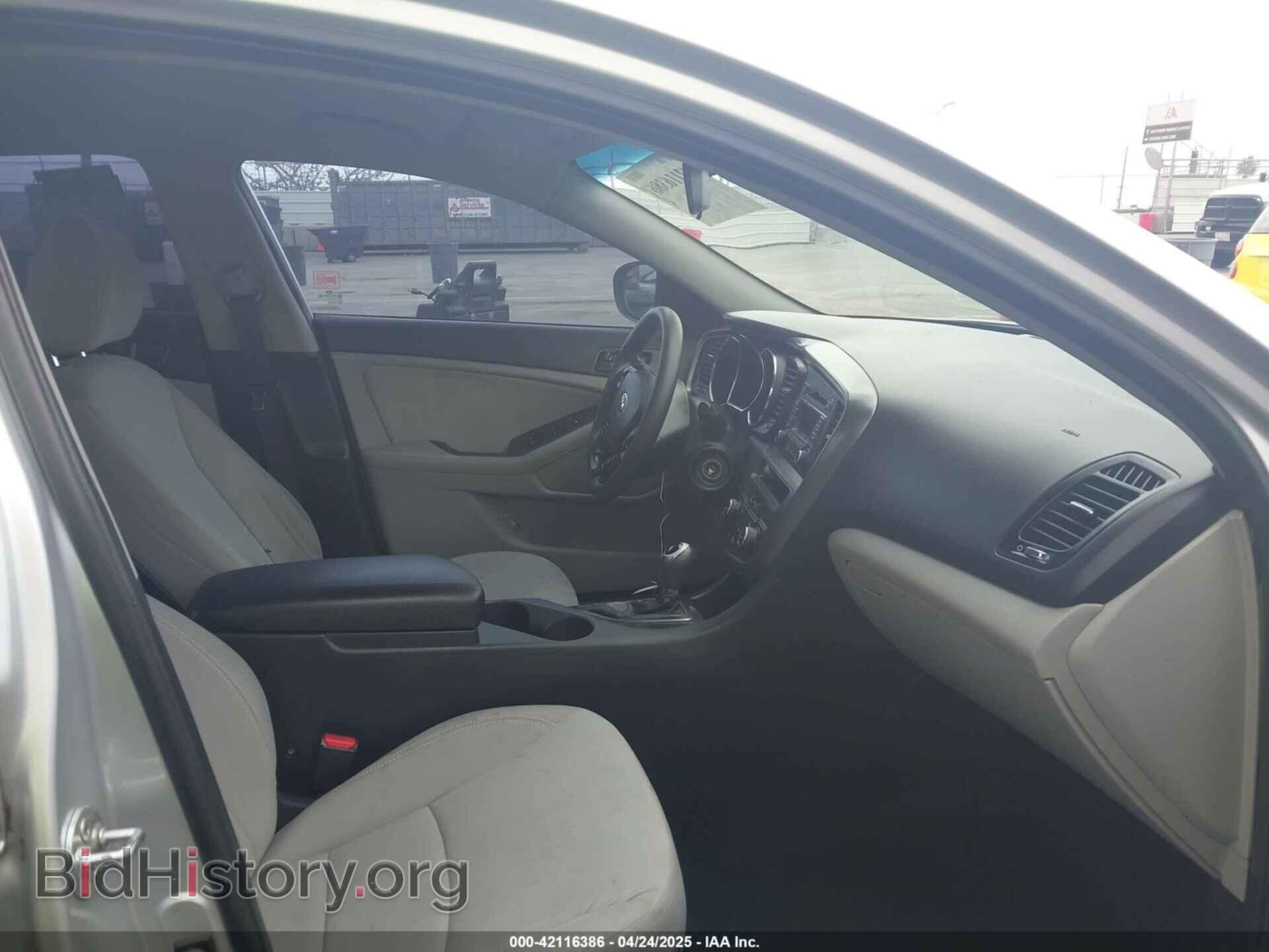 2013 KIA OPTIMA - VIN: KNAGM4A77D5434055 - Фото 5