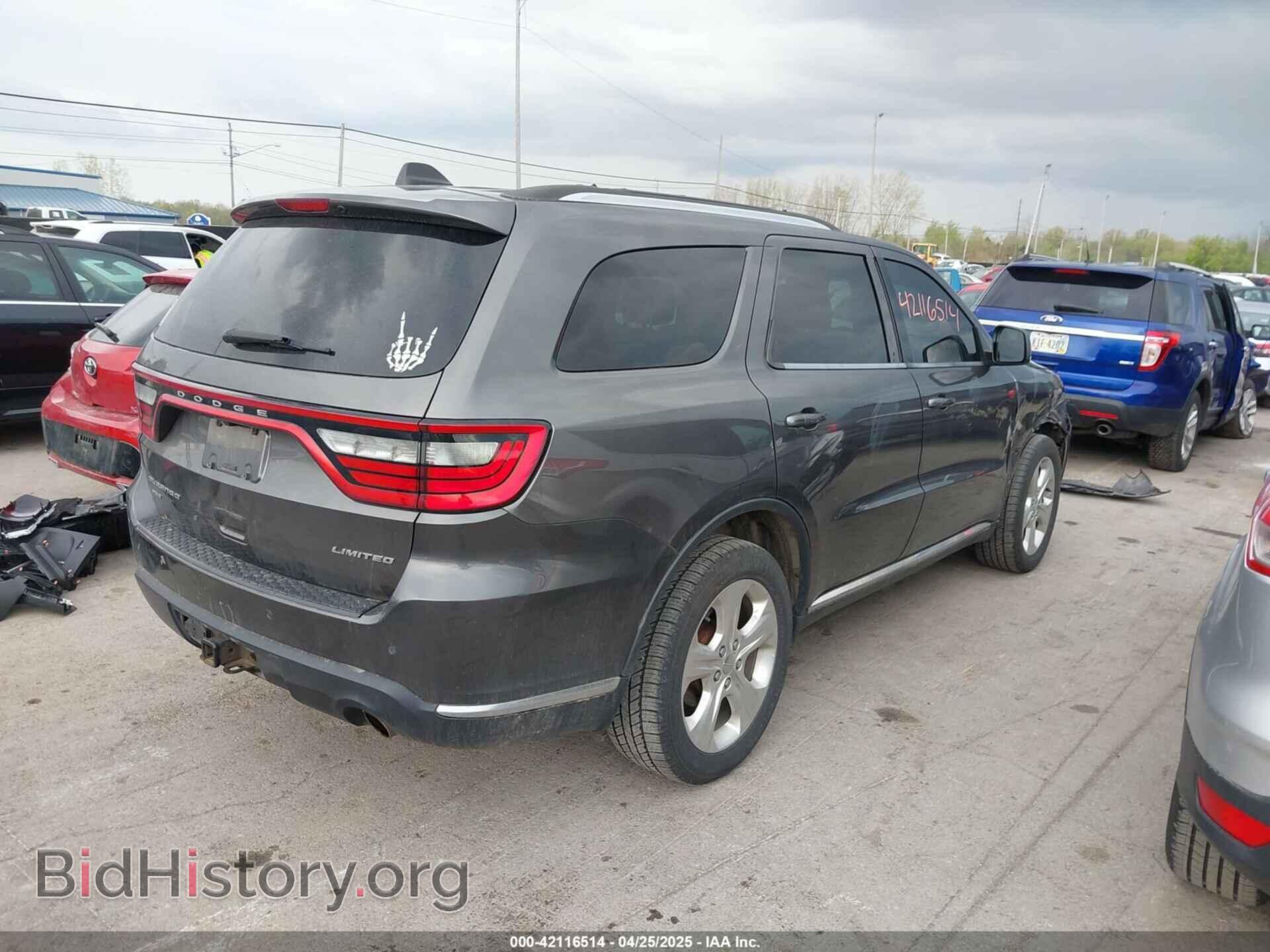 2014 DODGE DURANGO - VIN: 1C4RDJDG8EC597056 - Фото 4