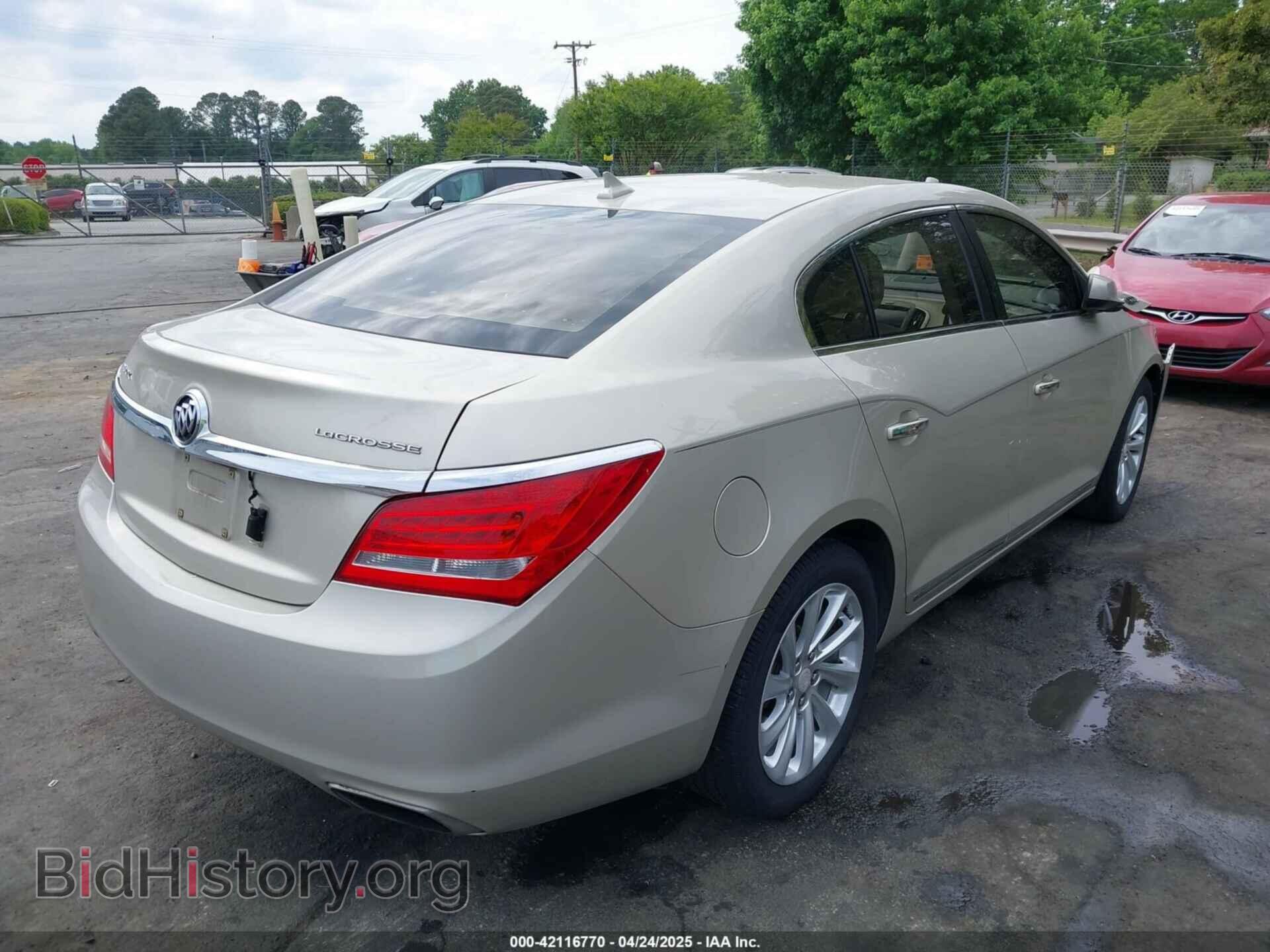 2014 BUICK LACROSSE - VIN: 1G4GA5G36EF100760 - Фото 4