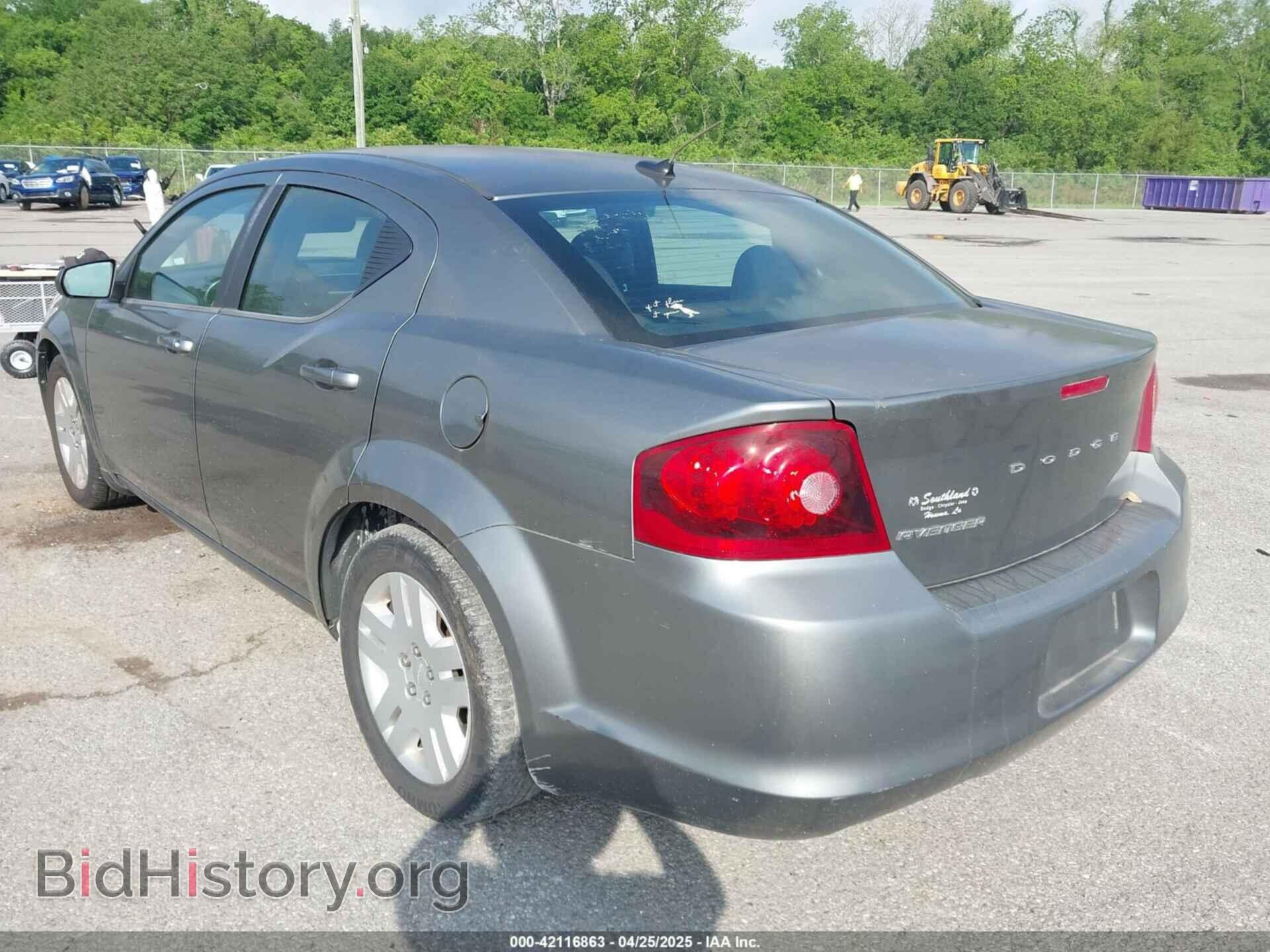 2013 DODGE AVENGER - VIN: 1C3CDZAB2DN637426 - Фото 3