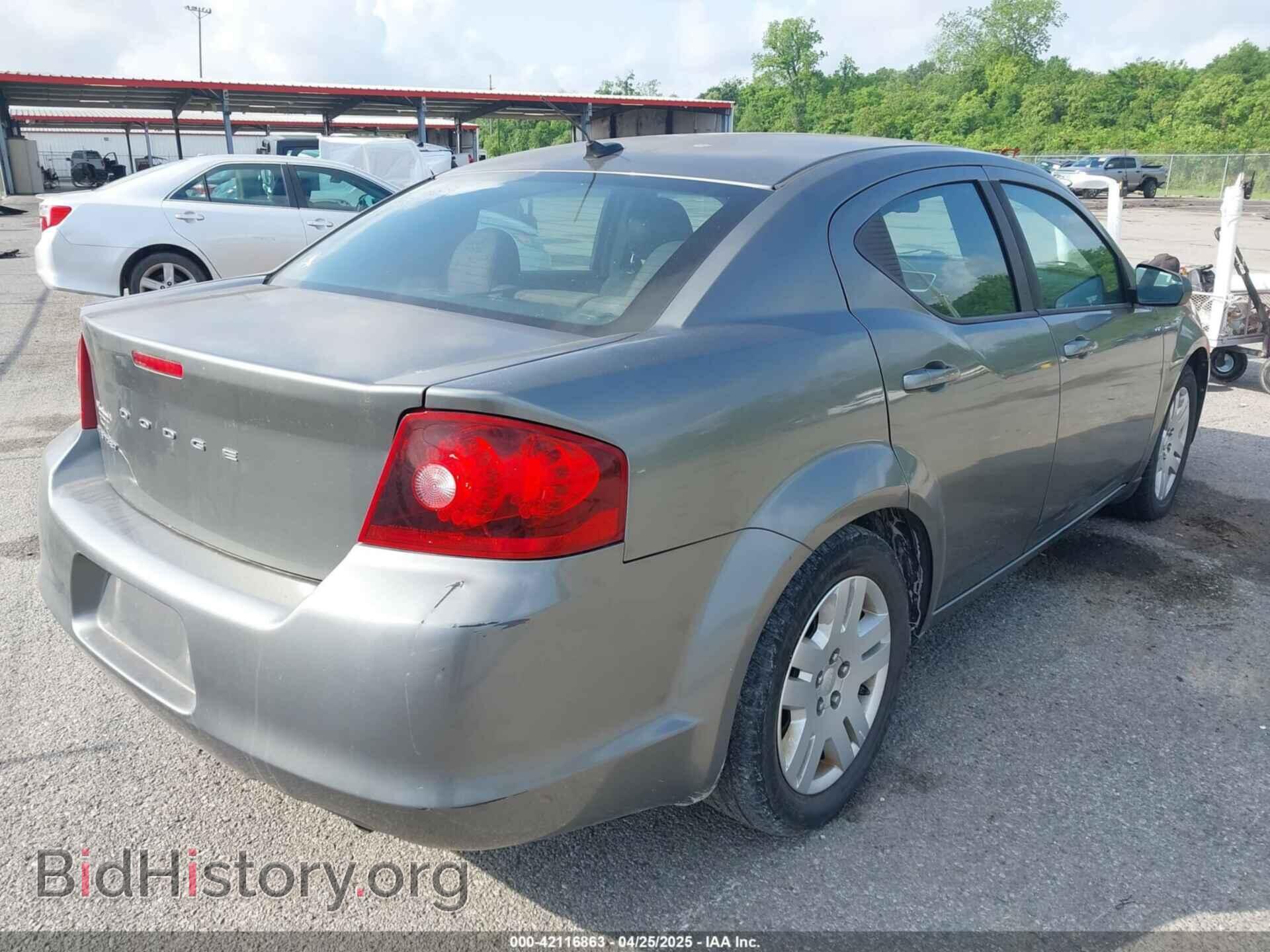 2013 DODGE AVENGER - VIN: 1C3CDZAB2DN637426 - Фото 4