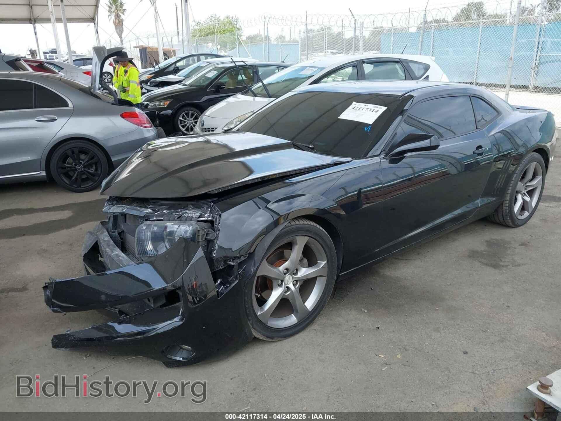 2013 CHEVROLET CAMARO - VIN: 2G1FC1E36D9206115 - Фото 2