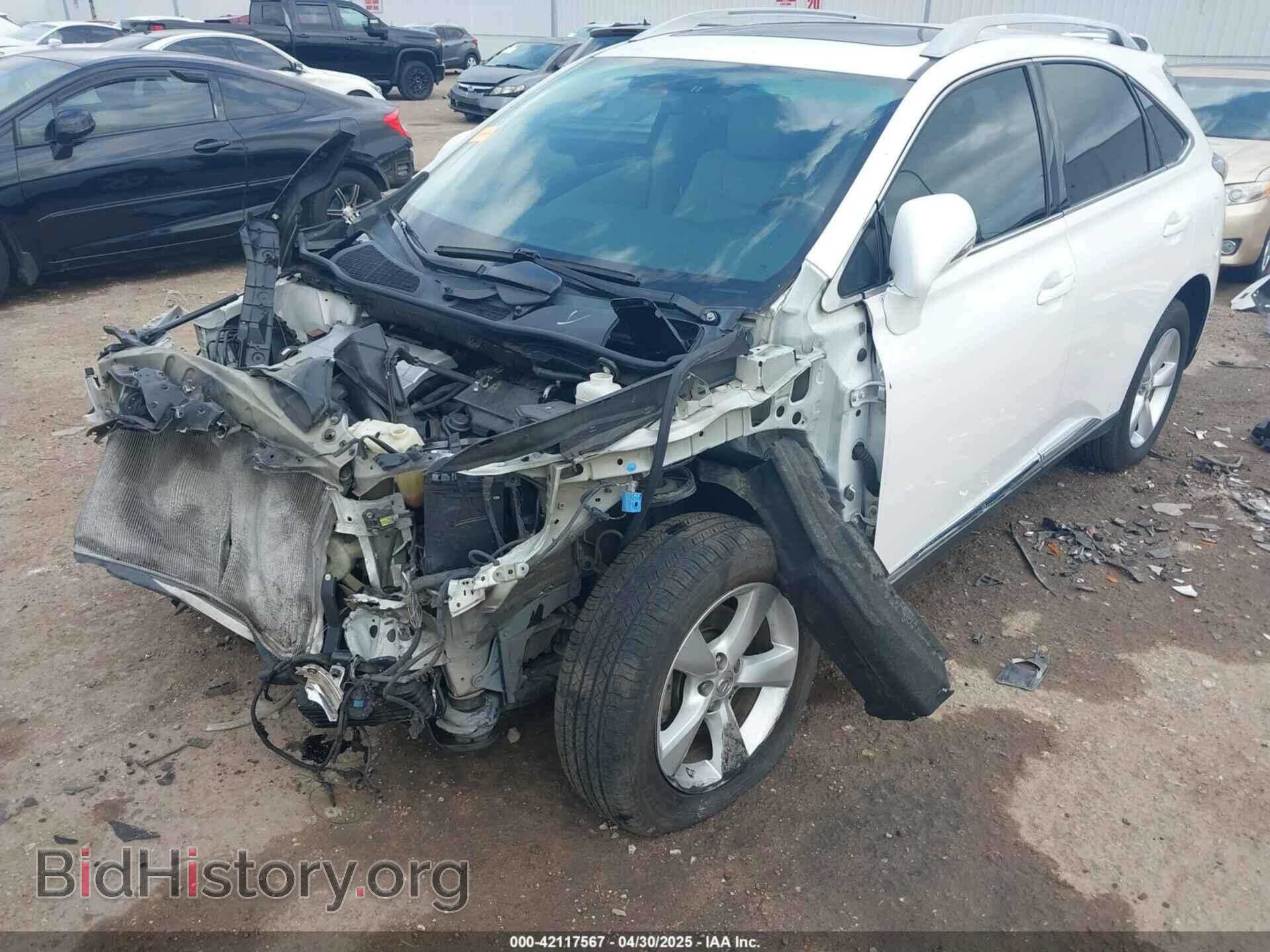 2011 LEXUS RX 350 - VIN: 2T2BK1BA0BC090883 - Фото 2