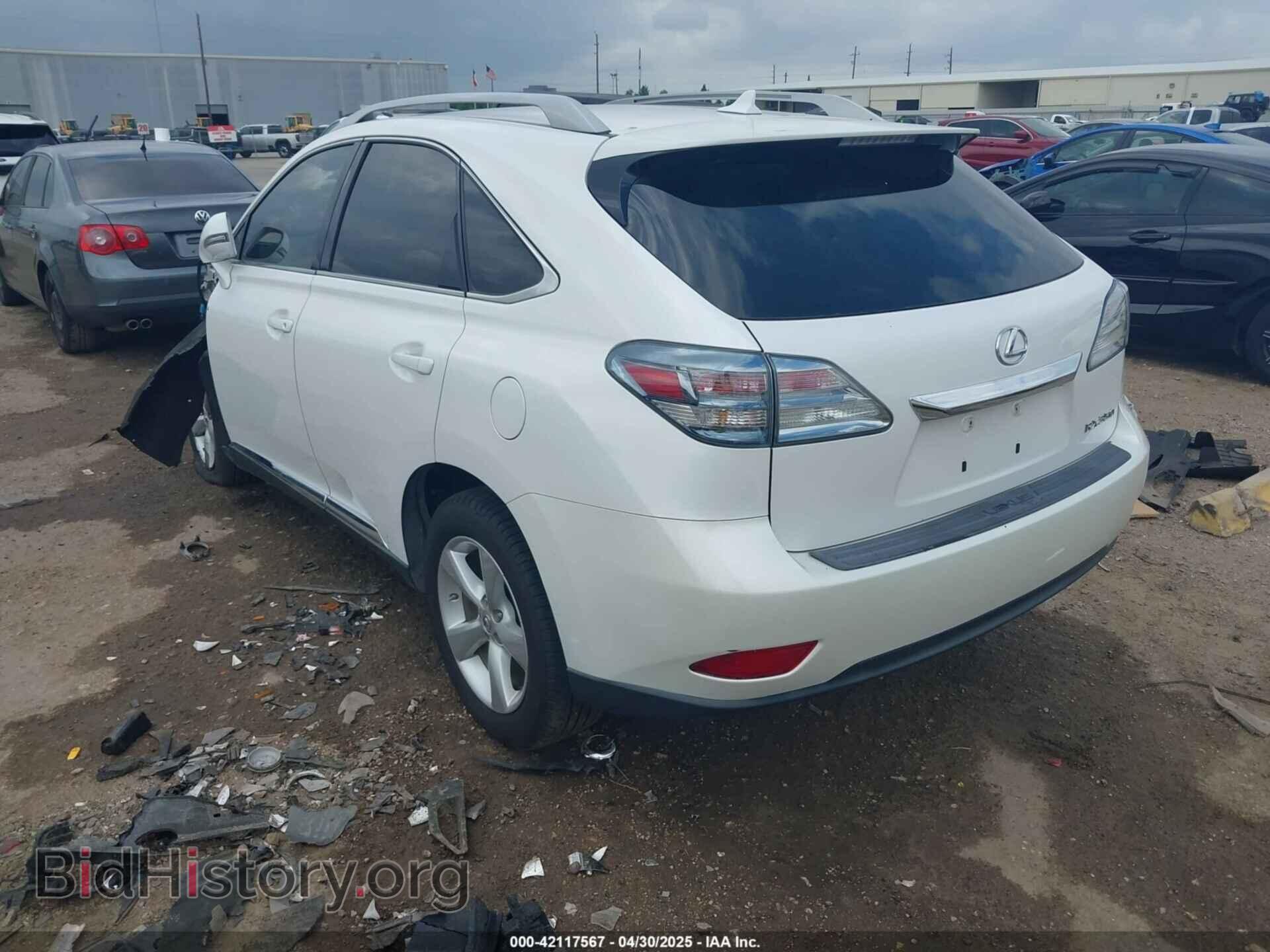 2011 LEXUS RX 350 - VIN: 2T2BK1BA0BC090883 - Фото 3