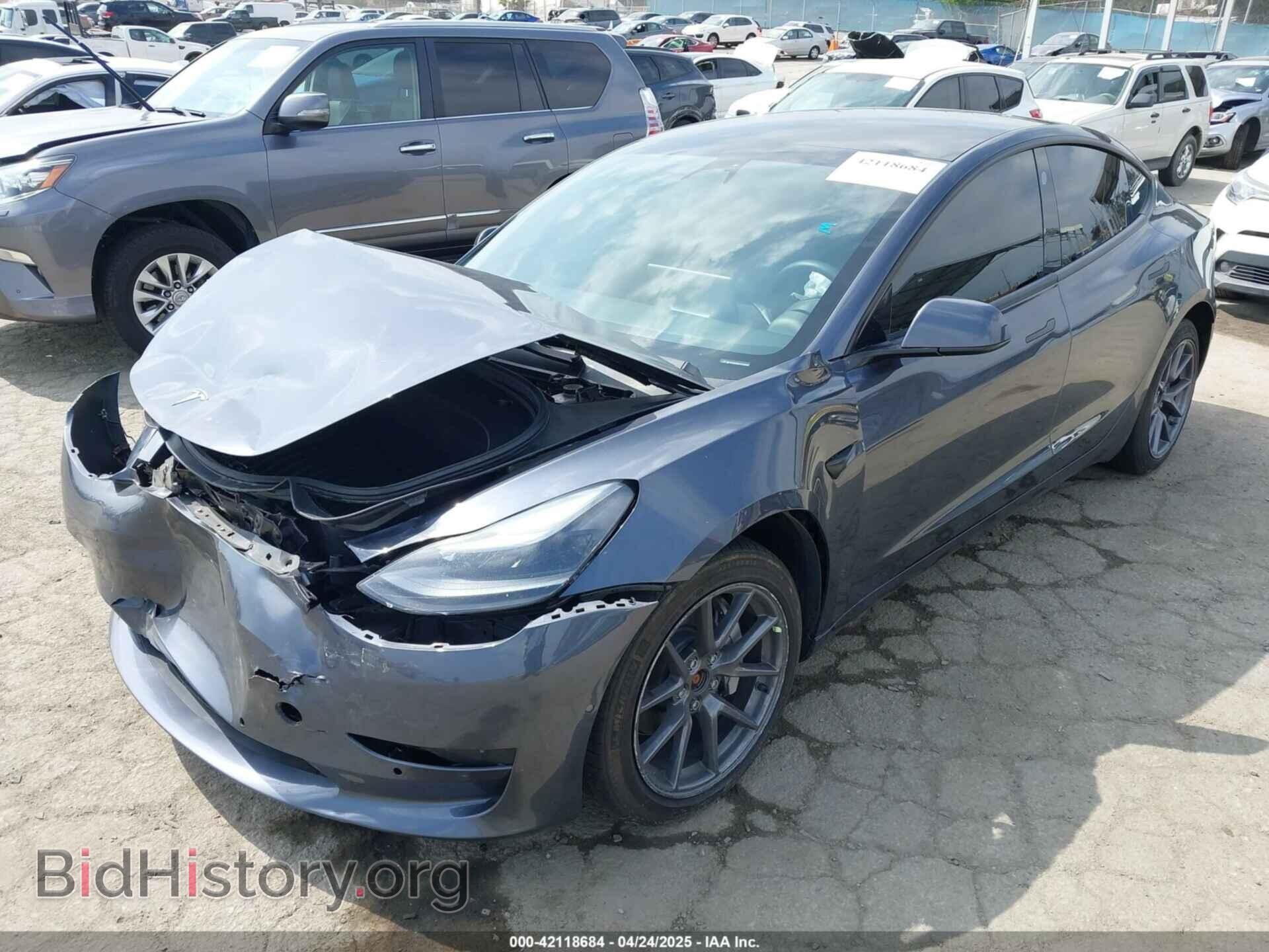 2022 TESLA MODEL 3 - VIN: 5YJ3E1EBXNF250840 - Фото 2