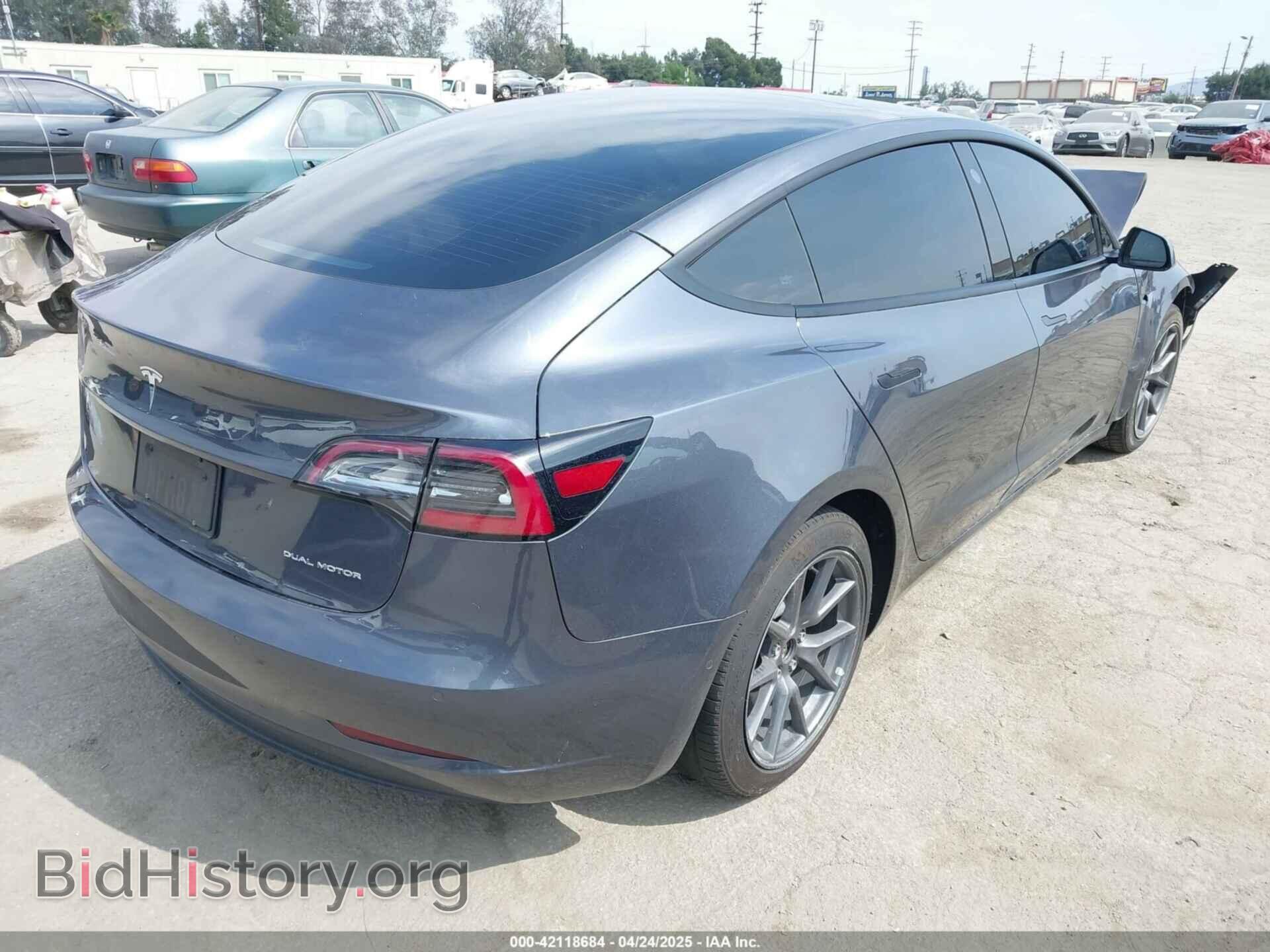 2022 TESLA MODEL 3 - VIN: 5YJ3E1EBXNF250840 - Фото 4