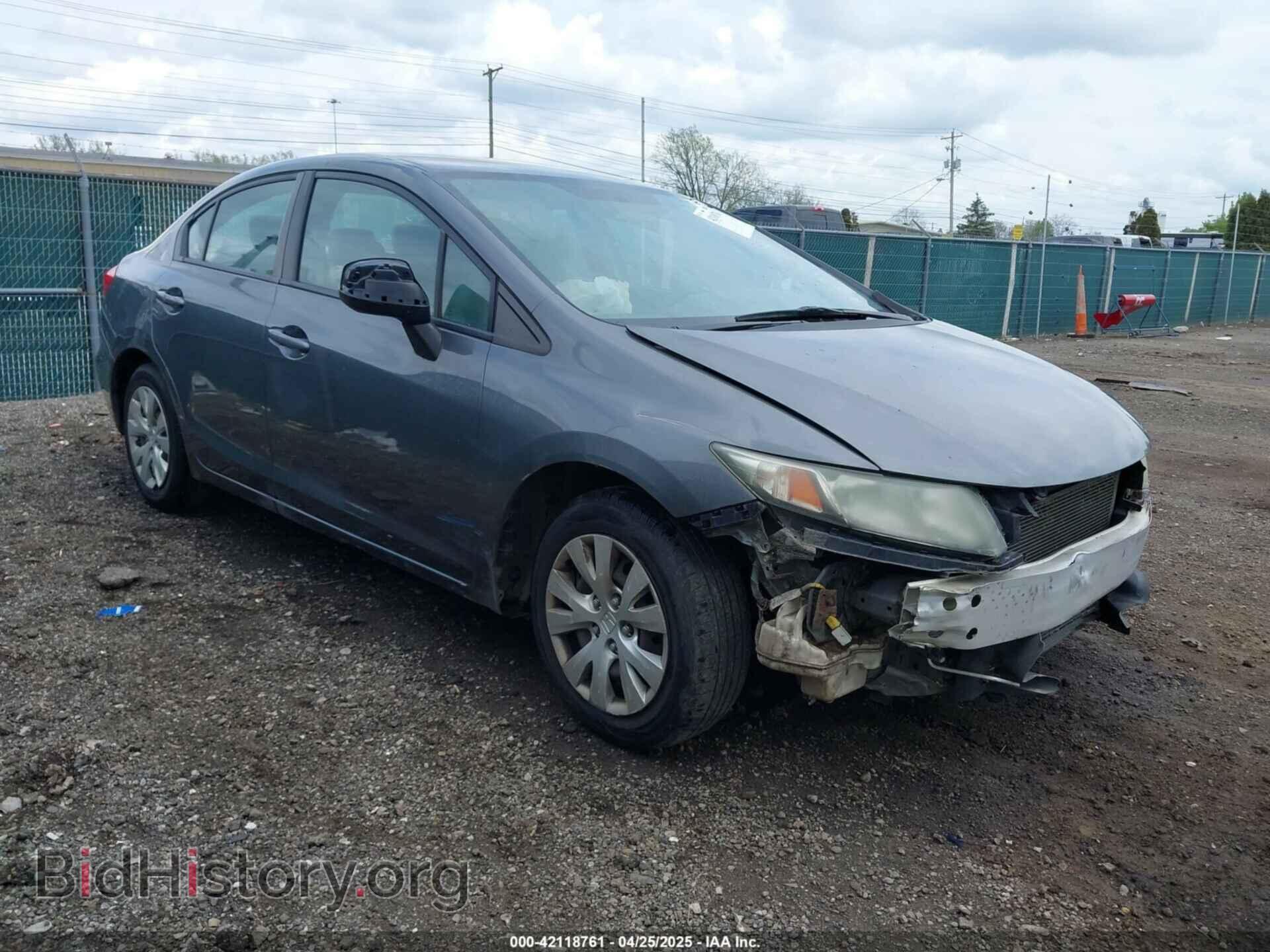 Фотография 19XFB2F55CE083102 - HONDA CIVIC 2012
