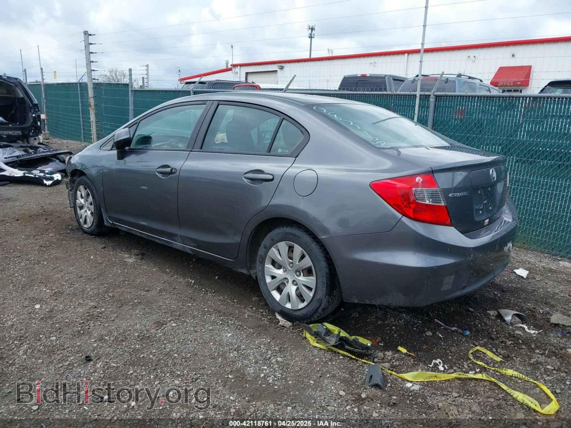 2012 HONDA CIVIC - VIN: 19XFB2F55CE083102 - Фото 3