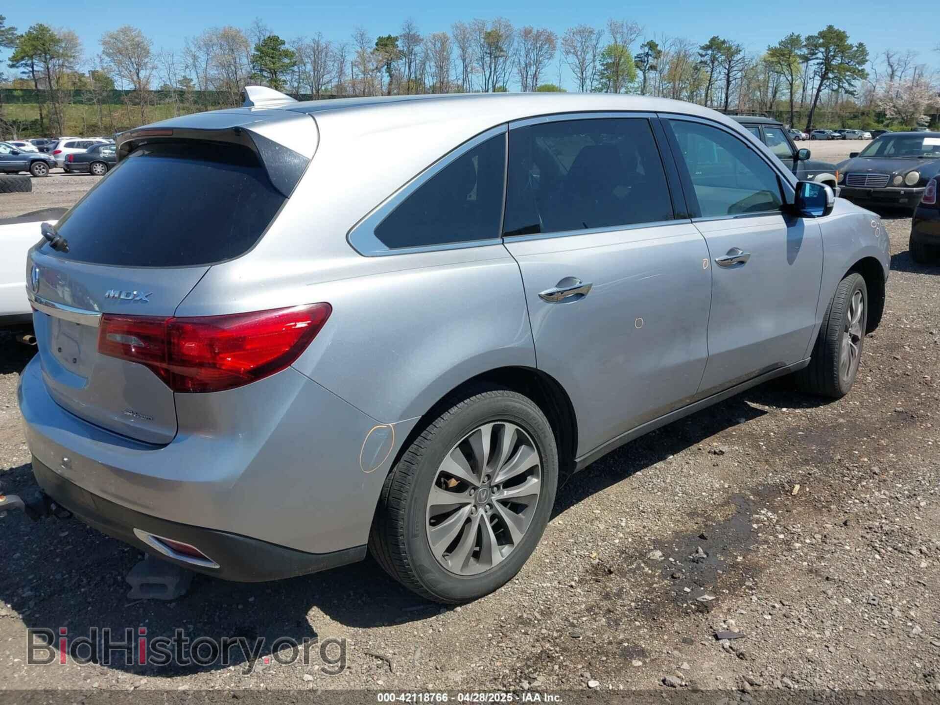 2016 ACURA MDX - VIN: 5FRYD4H41GB053418 - Фото 4