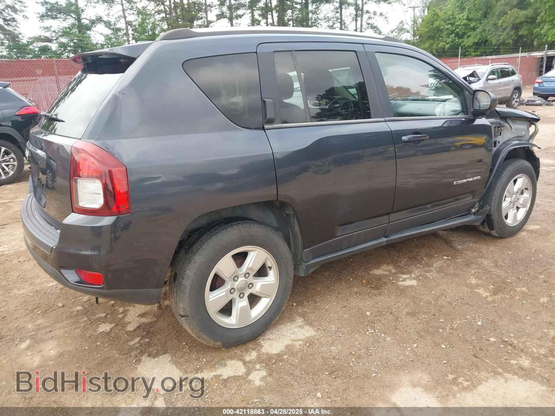 2014 JEEP COMPASS - VIN: 1C4NJCBA1ED725875 - Фото 4