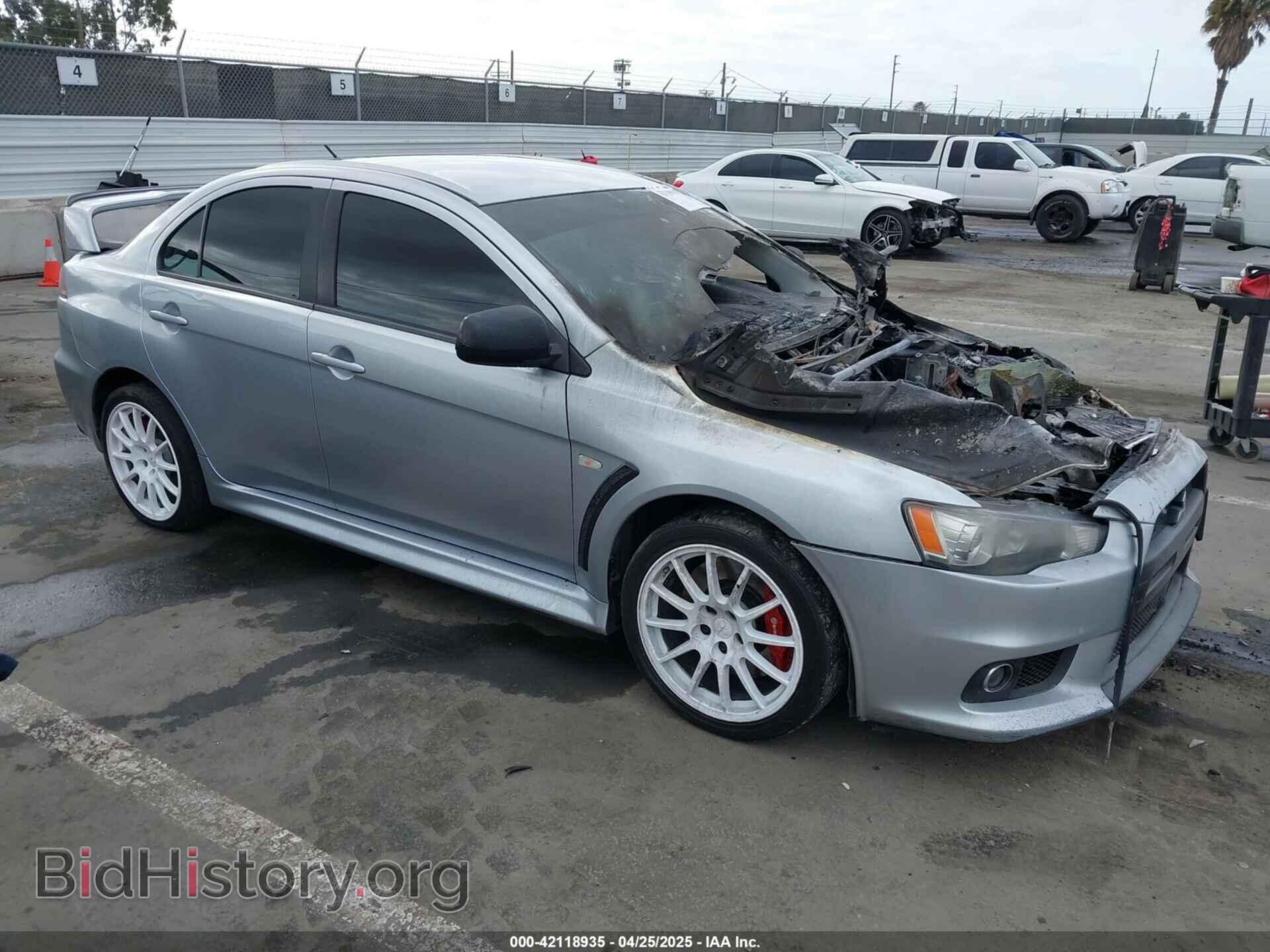 Photo JA32W8FV6BU046340 - MITSUBISHI LANCER EVOLUTION 2011