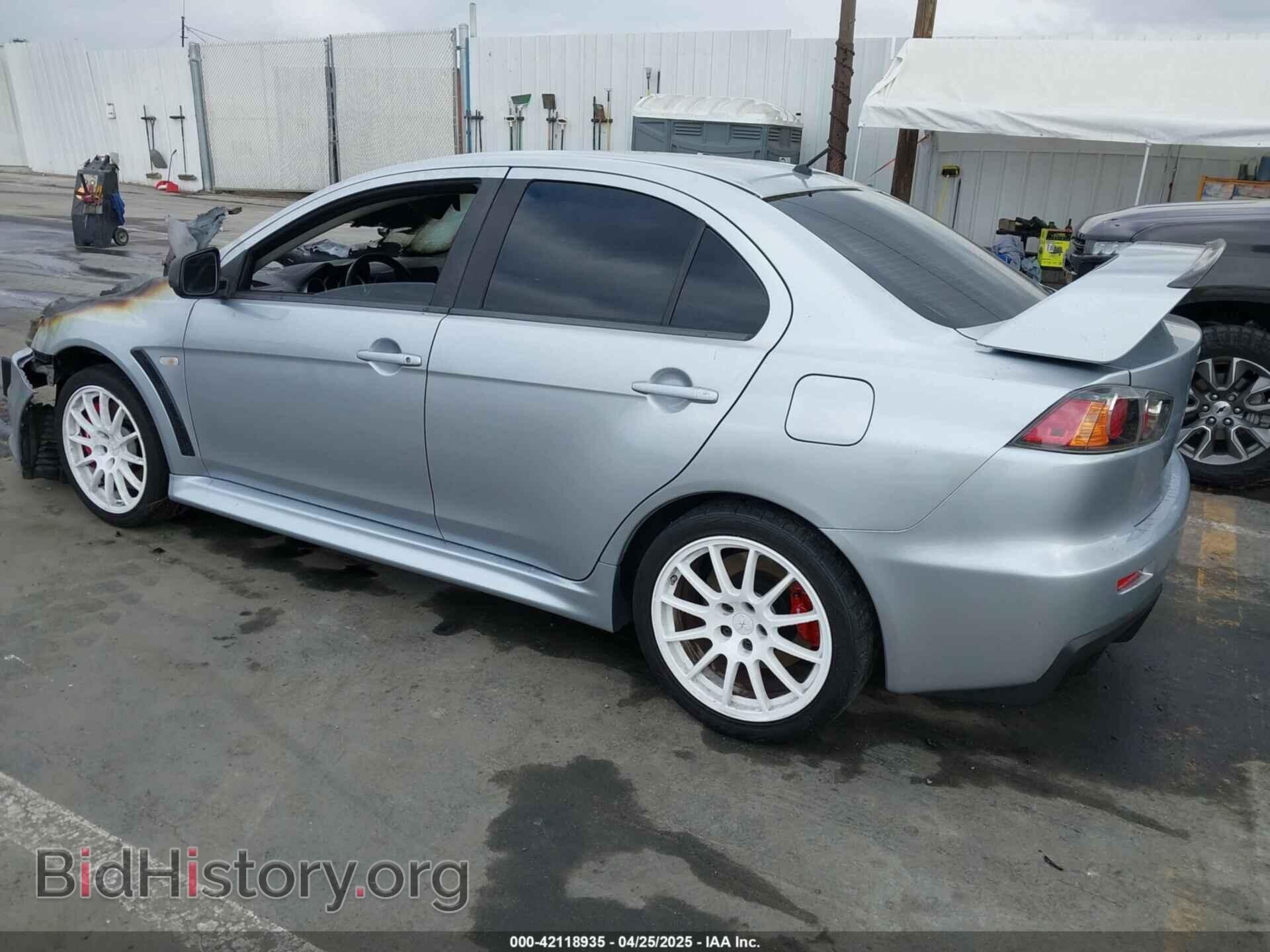 2011 MITSUBISHI LANCER EVOLUTION - VIN: JA32W8FV6BU046340 - Фото 3