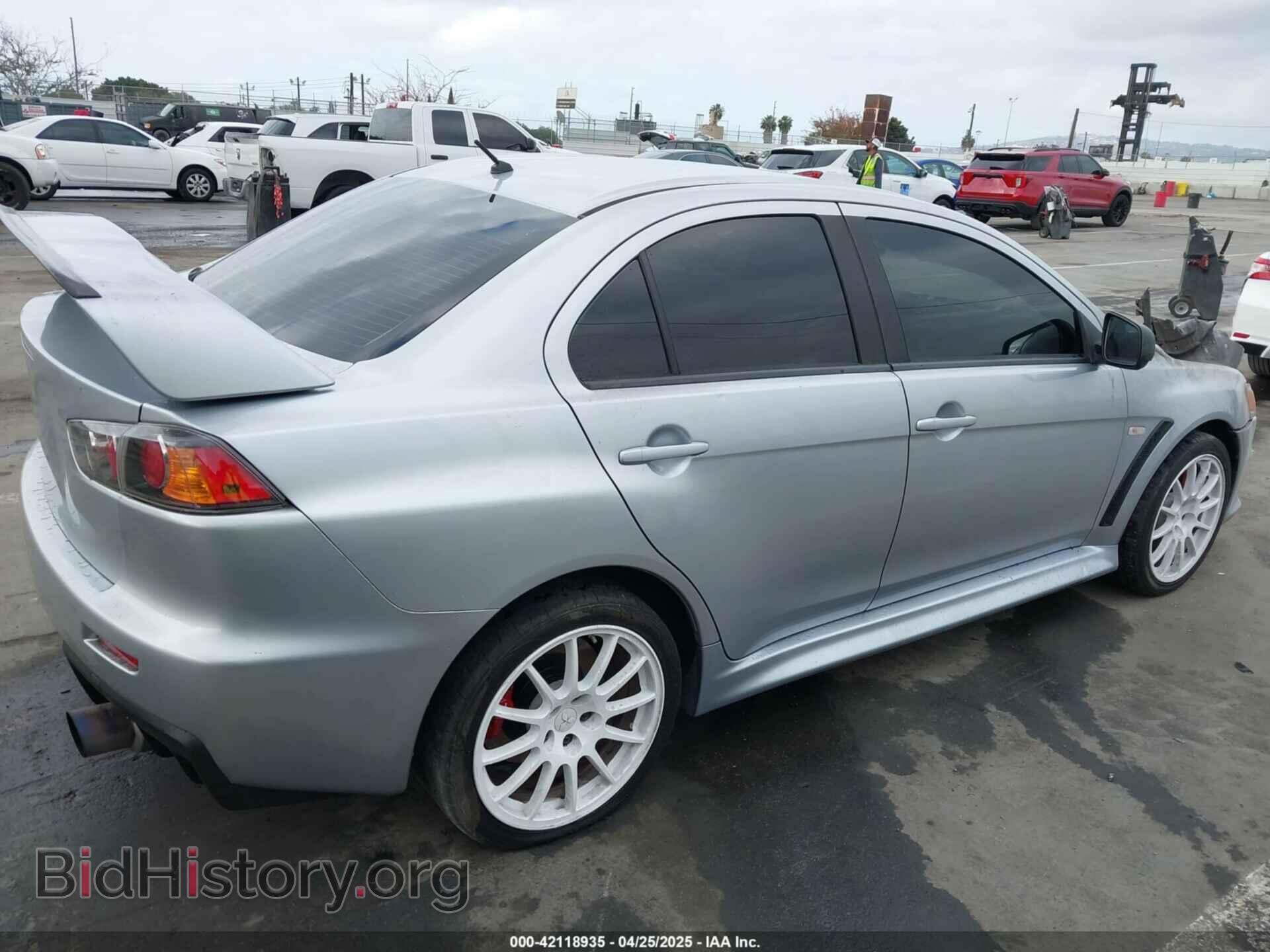 2011 MITSUBISHI LANCER EVOLUTION - VIN: JA32W8FV6BU046340 - Фото 4