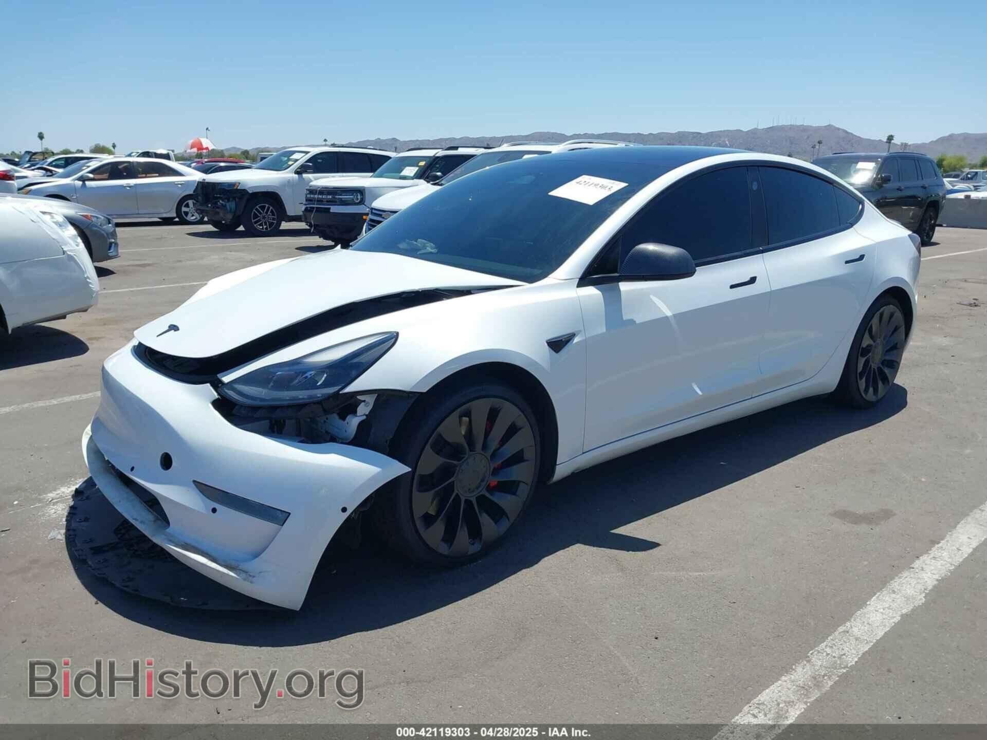 2021 TESLA MODEL 3 - VIN: 5YJ3E1EC2MF001553 - Photo 2