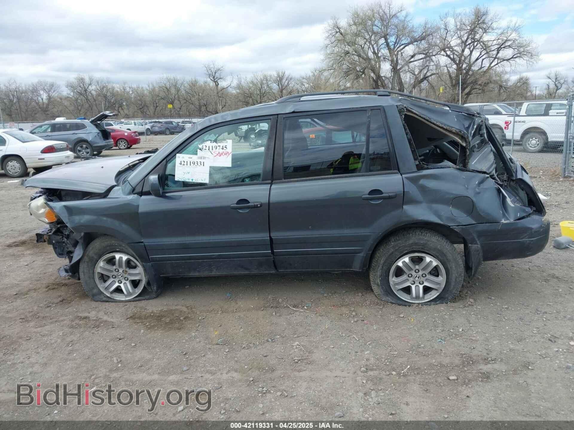 2005 HONDA PILOT - VIN: 2HKYF18435H509685 - Фото 15