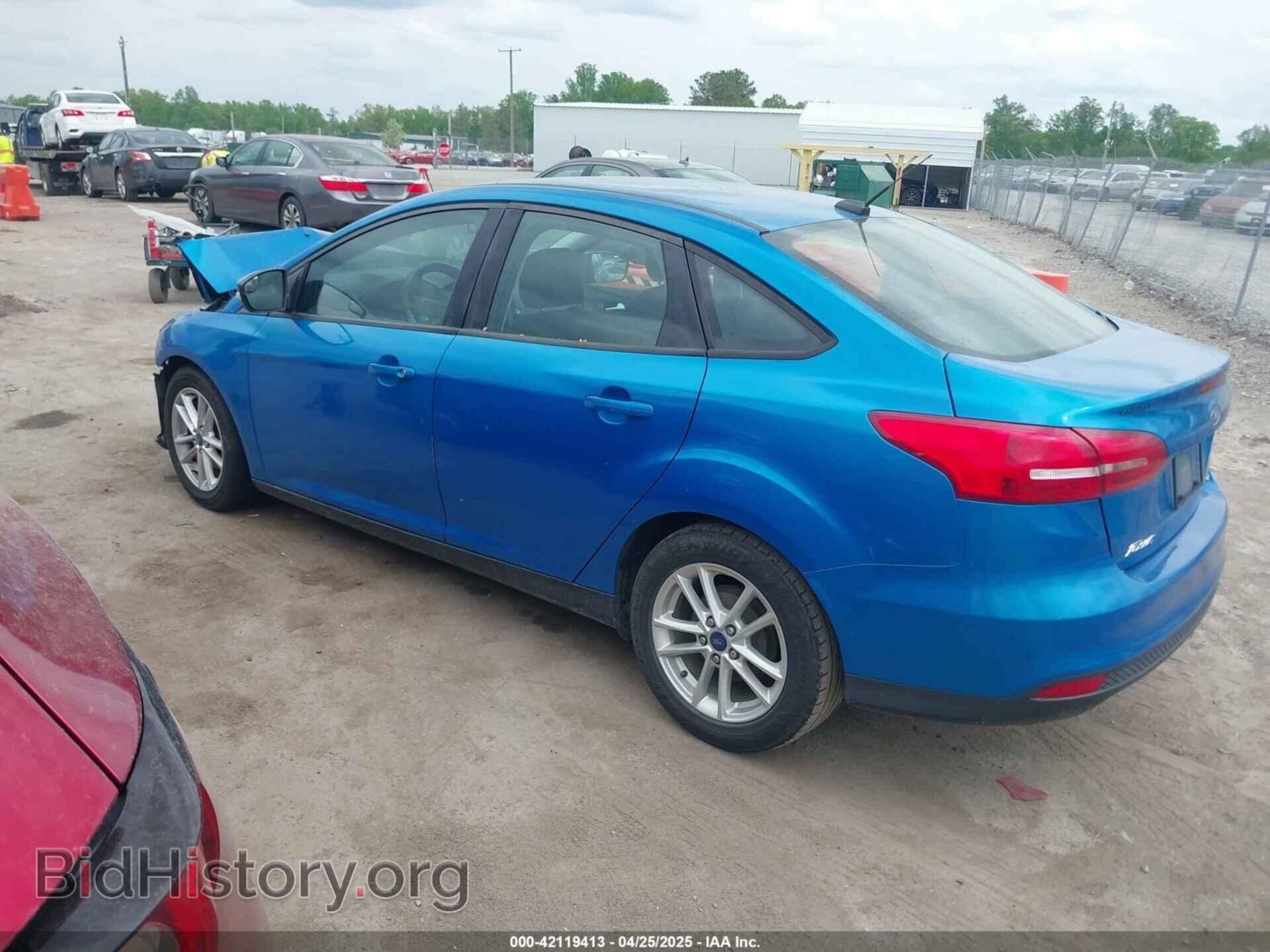 2017 FORD FOCUS - VIN: 1FADP3F28HL202625 - Фото 3