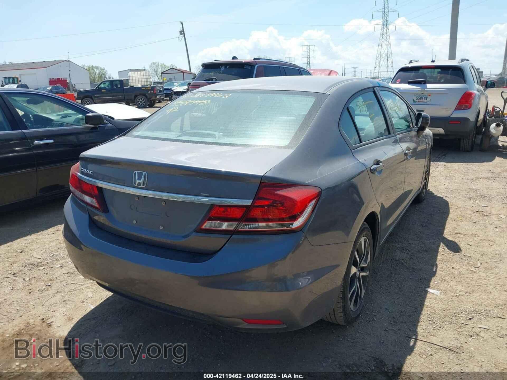 2014 HONDA CIVIC - VIN: 2HGFB2F88EH558048 - Фото 4