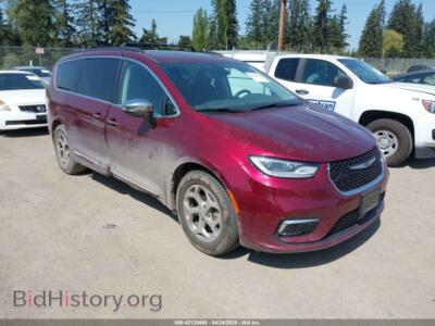 2023 Chrysler PACIFICA Limited, red — VIN 2C4RC1GG1PR547902, IAAI