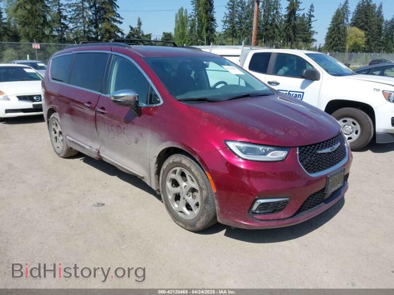2023 Chrysler PACIFICA Limited (VIN 2C4RC1GG1PR547902) — photo 1 of 17, IAAI, damage: right side