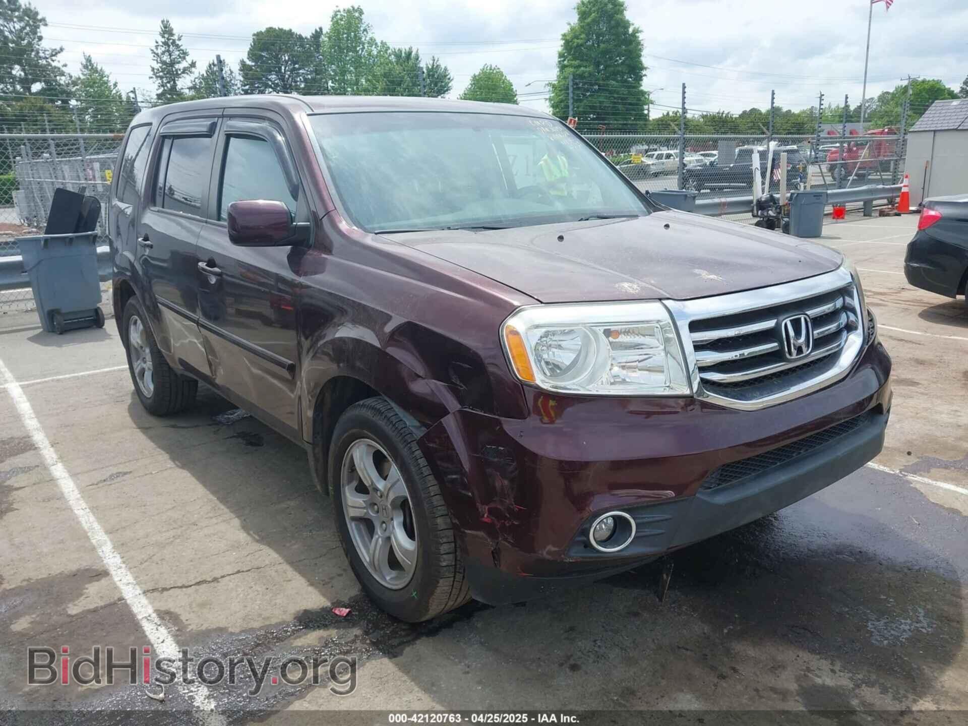 Фотография 5FNYF4H52DB085259 - HONDA PILOT 2013