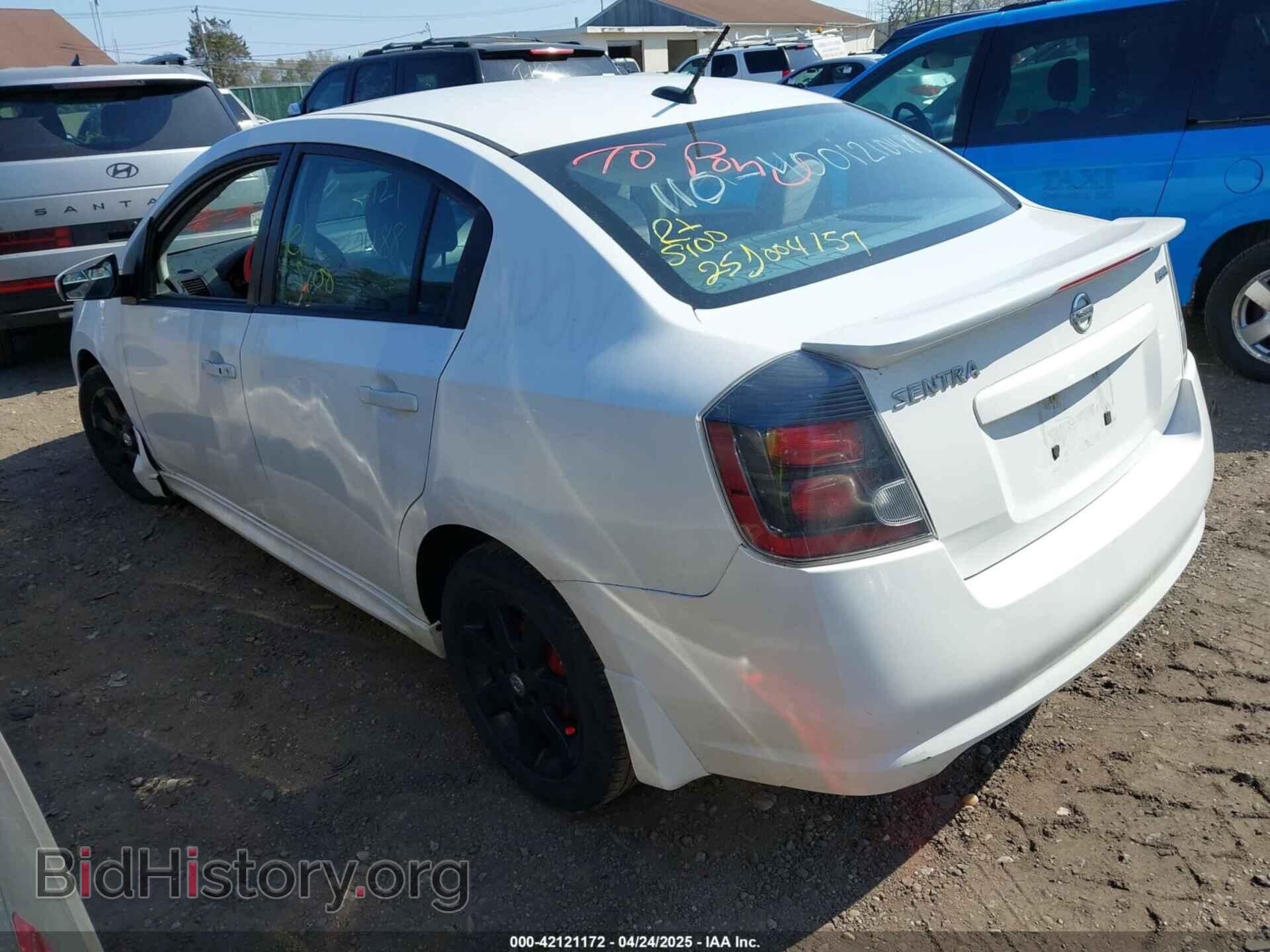 2012 NISSAN SENTRA - VIN: 3N1AB6AP6CL777130 - Фото 3