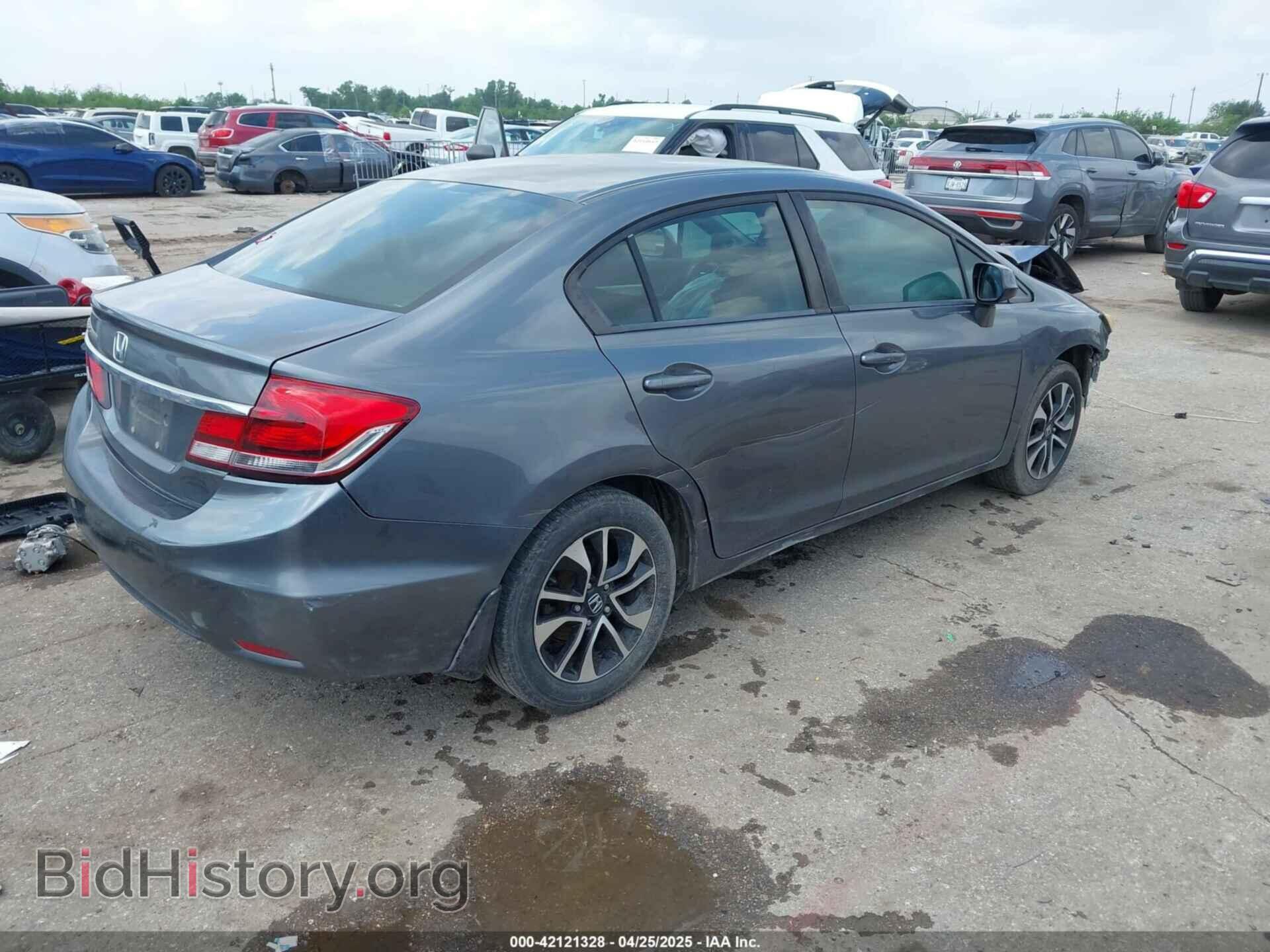 2013 HONDA CIVIC - VIN: 19XFB2F82DE075423 - Фото 4