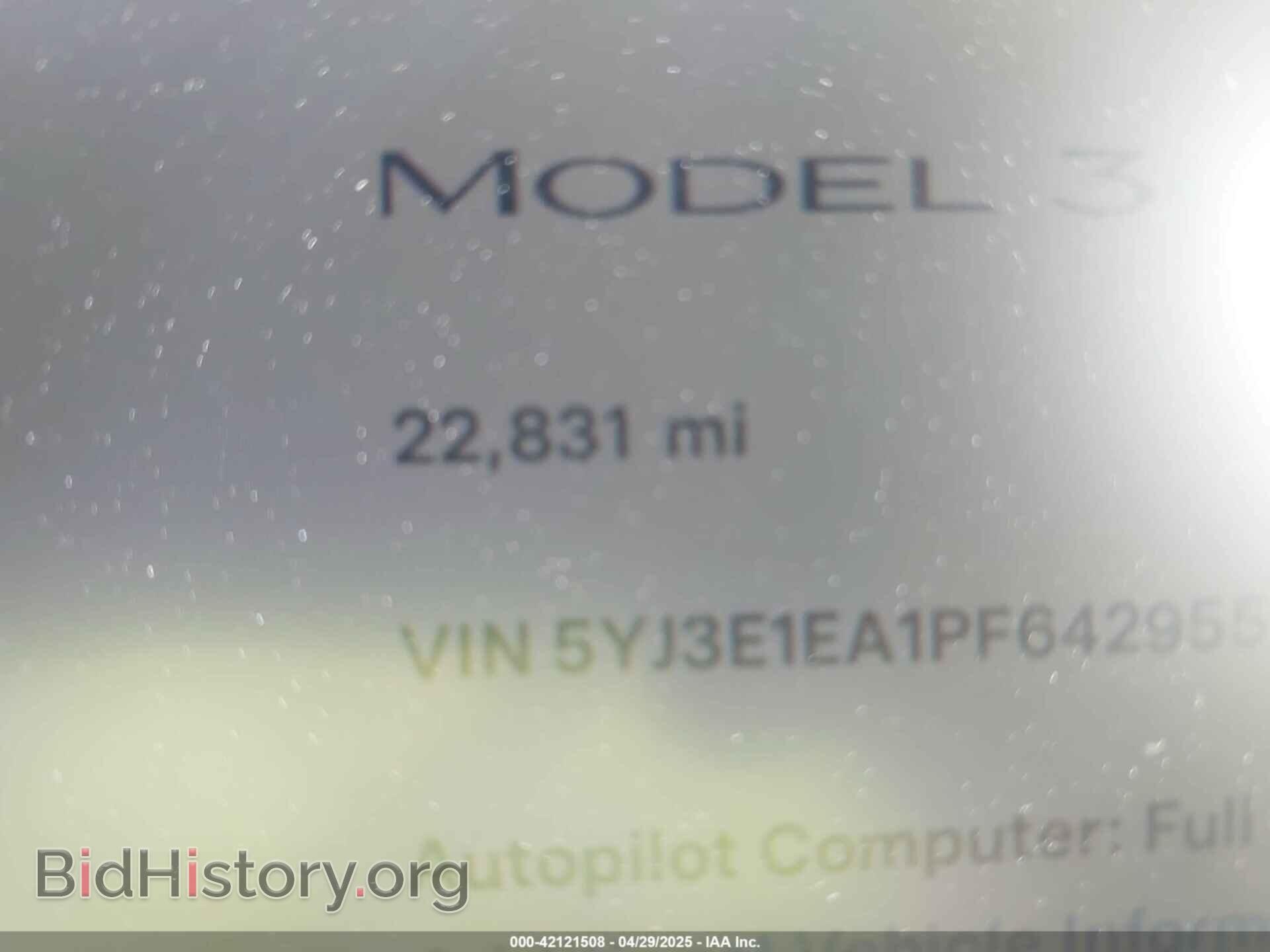 2023 TESLA MODEL 3 - VIN: 5YJ3E1EA1PF642955 - Фото 14