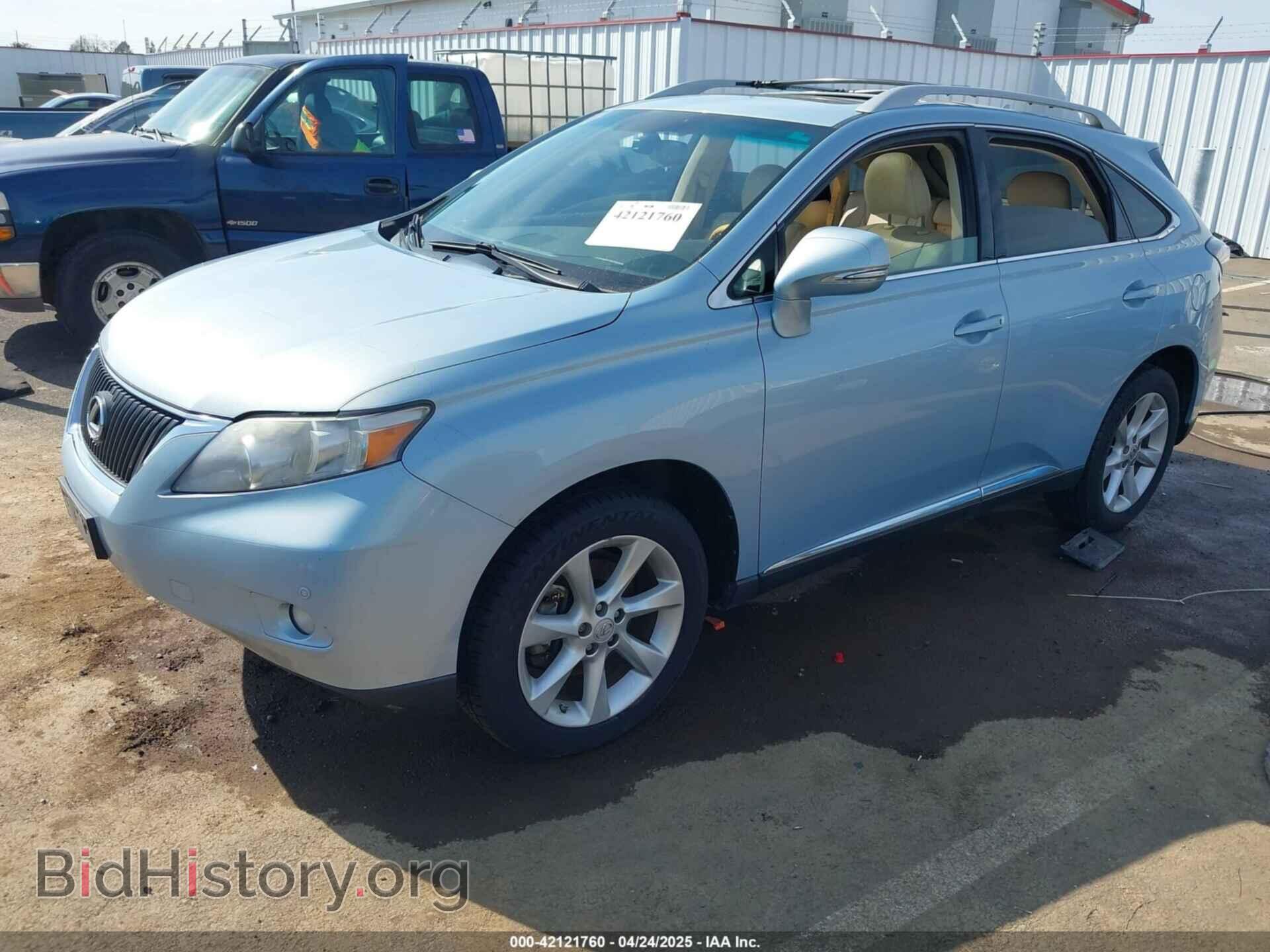 2011 LEXUS RX 350 - VIN: 2T2BK1BA4BC087484 - Фото 2