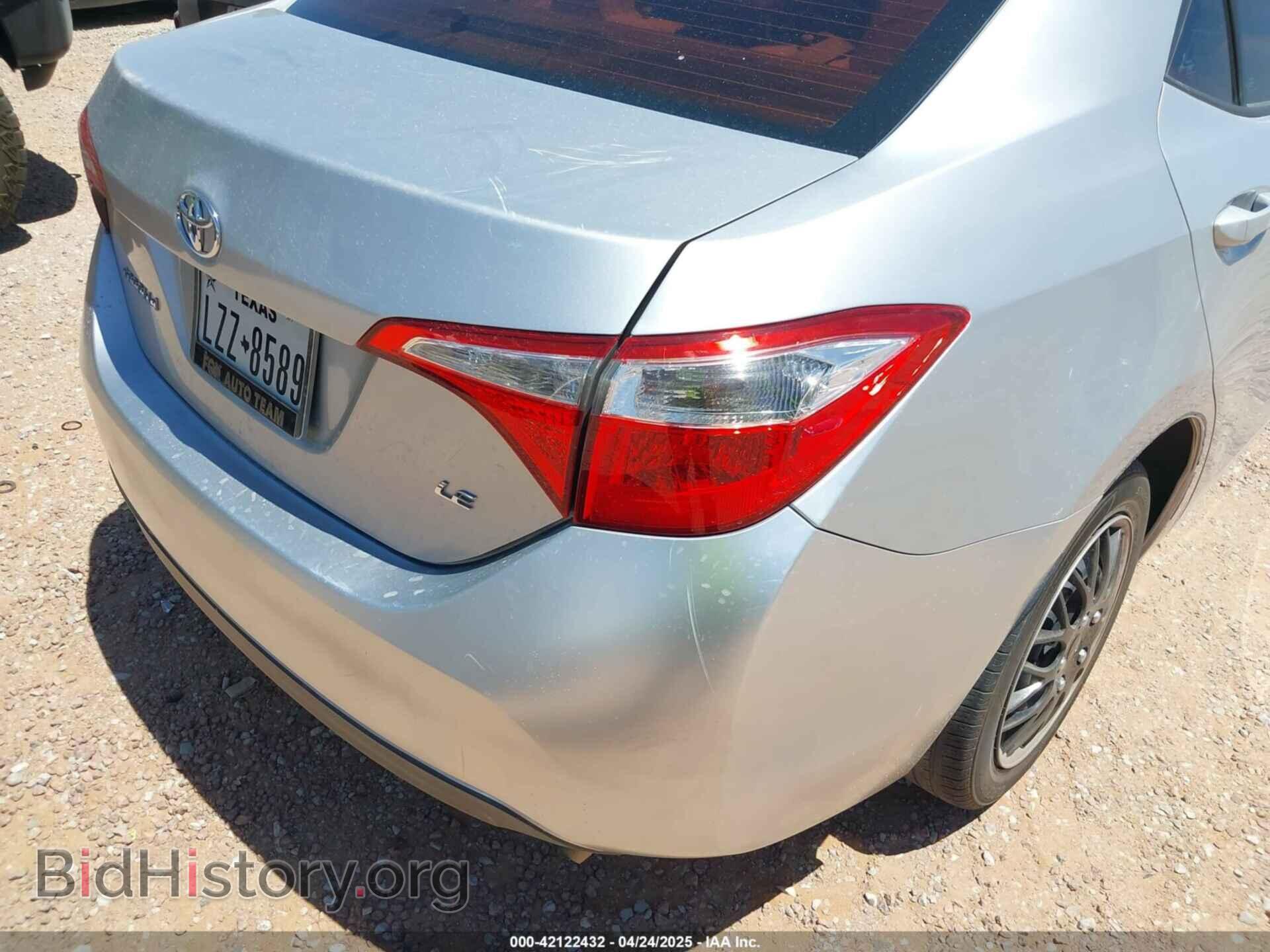 2016 TOYOTA COROLLA - VIN: 5YFBURHE2GP448726 - Фото 6