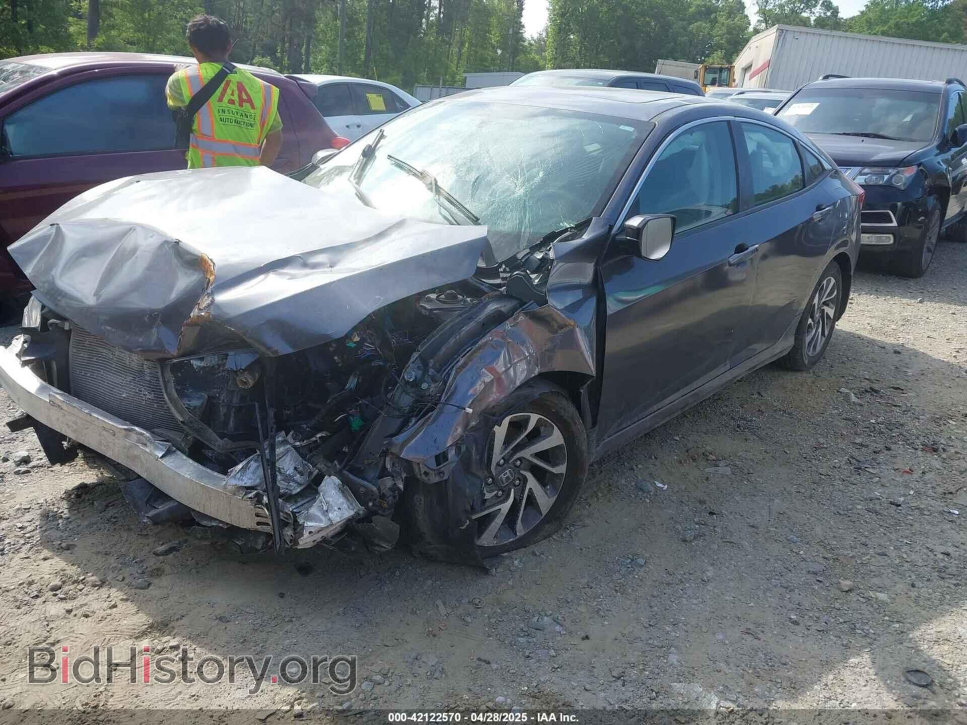 2017 HONDA CIVIC - VIN: 19XFC2F78HE227408 - Фото 2