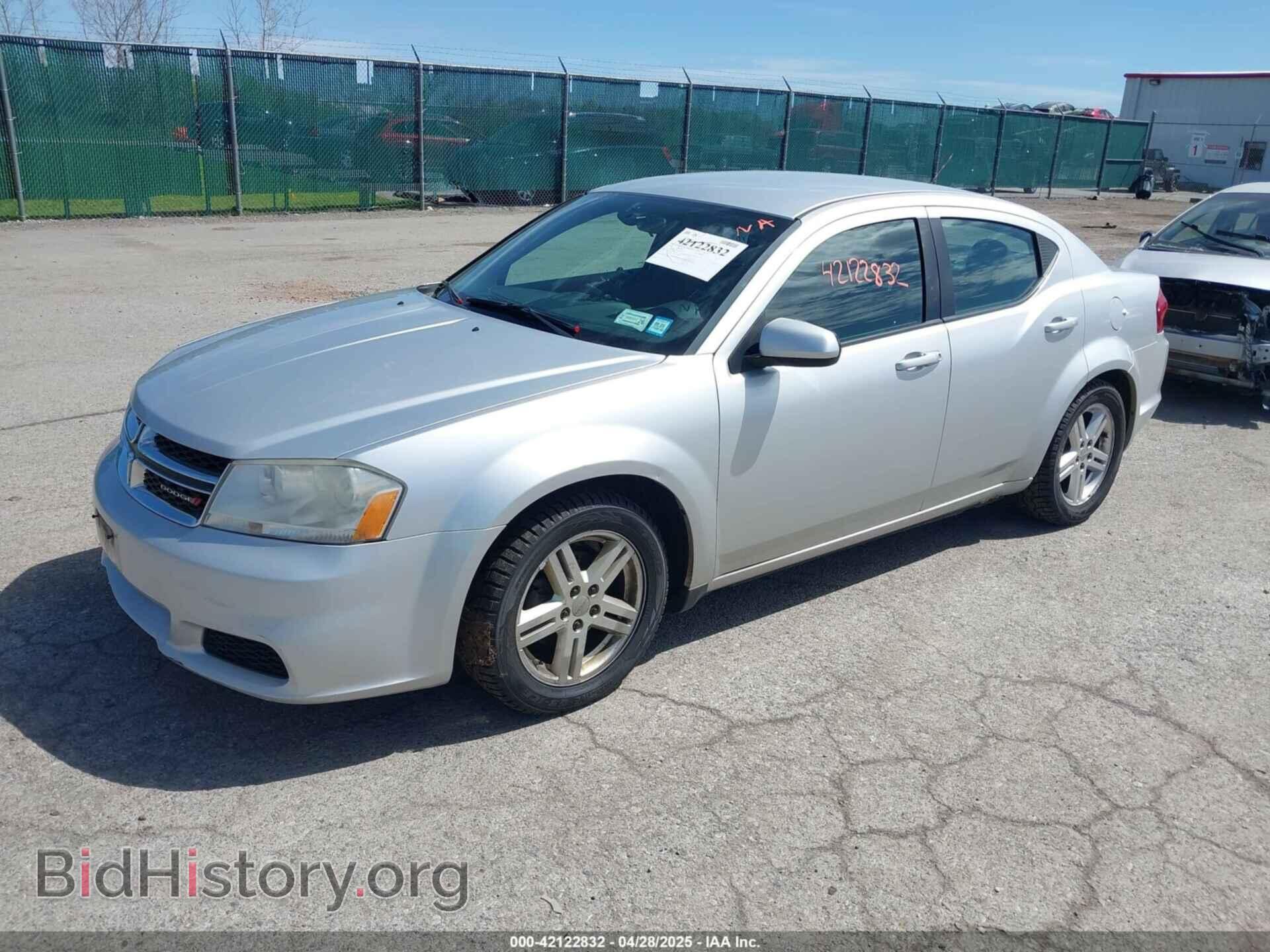 2012 DODGE AVENGER - VIN: 1C3CDZCB4CN272422 - Фото 2