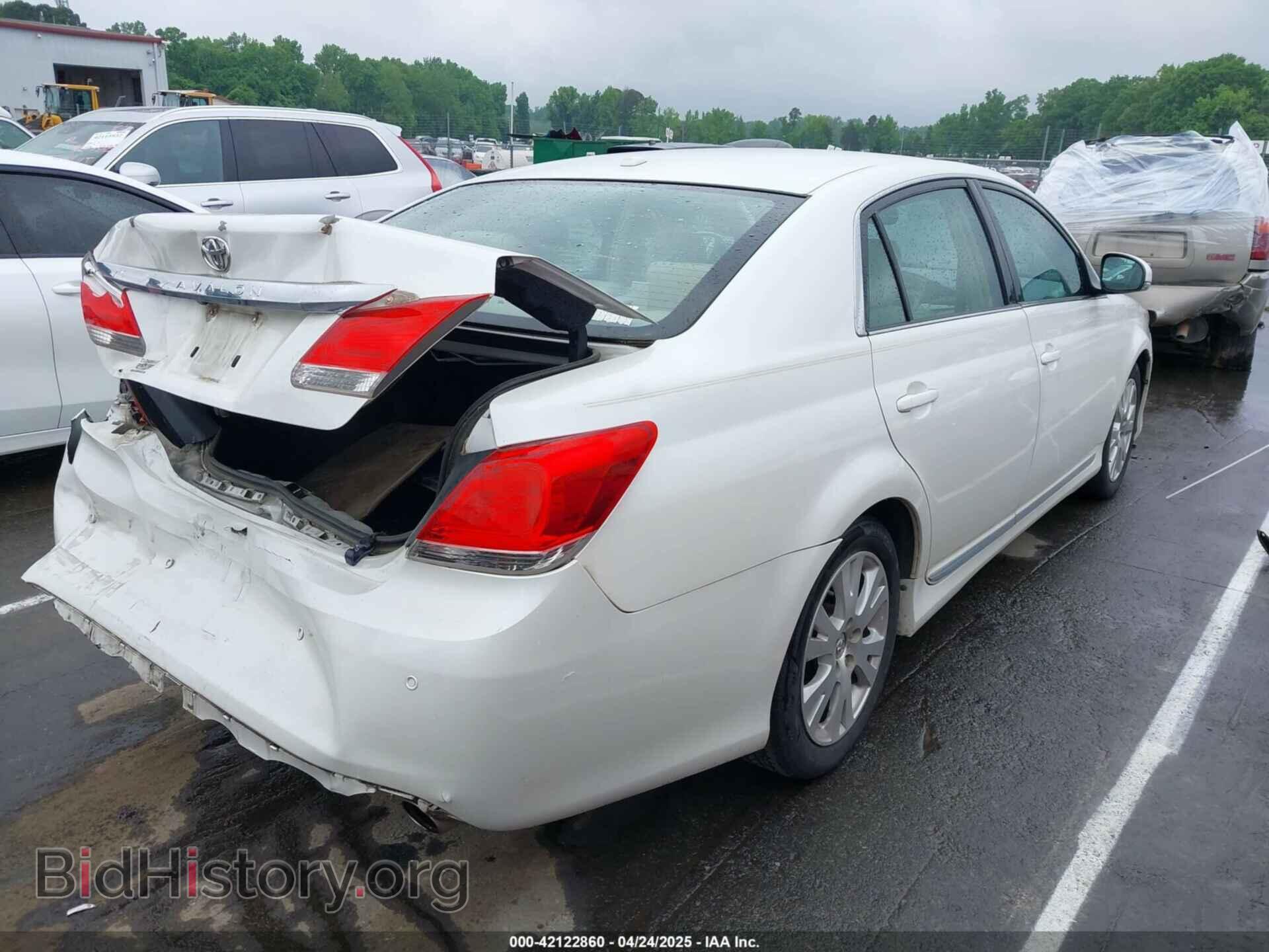 2011 TOYOTA AVALON - VIN: 4T1BK3DB2BU389201 - Фото 4