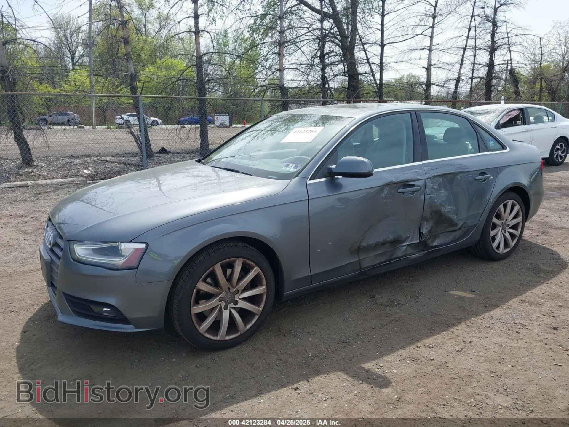 2013 AUDI A4 - VIN: WAUFFAFL0DN040987 - Фото 2