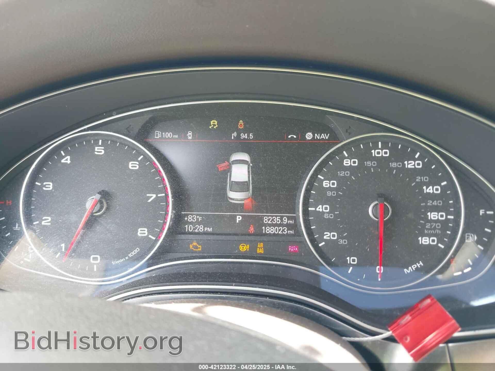 2013 AUDI A6 - VIN: WAUGFAFC2DN102426 - Фото 7