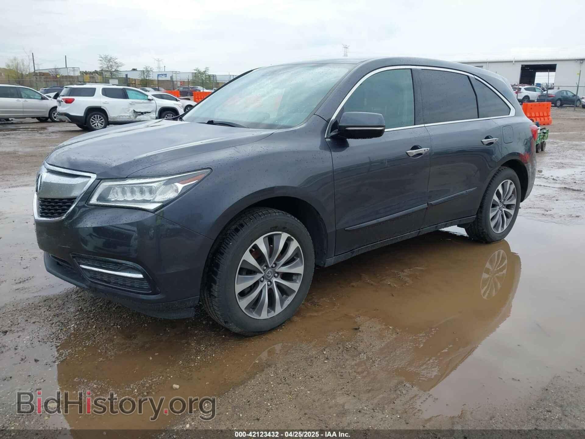 2014 ACURA MDX - VIN: 5FRYD4H48EB007470 - Фото 2
