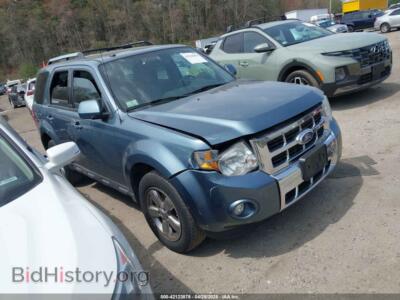 2010 Ford ESCAPE Limited, blue — VIN 1FMCU9EG1AKB75810, IAAI