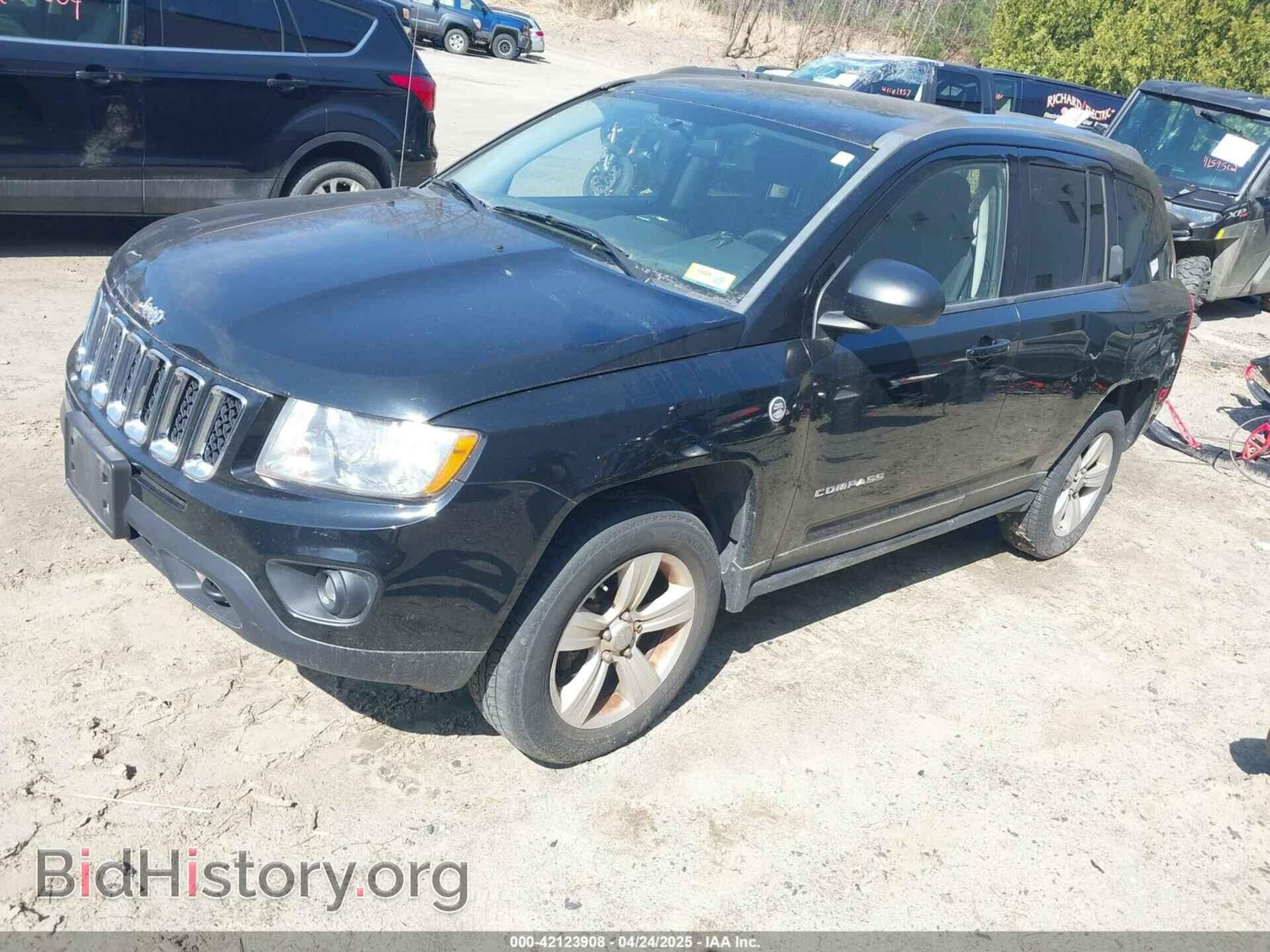 2012 JEEP COMPASS - VIN: 1C4NJDEB2CD621760 - Фото 2