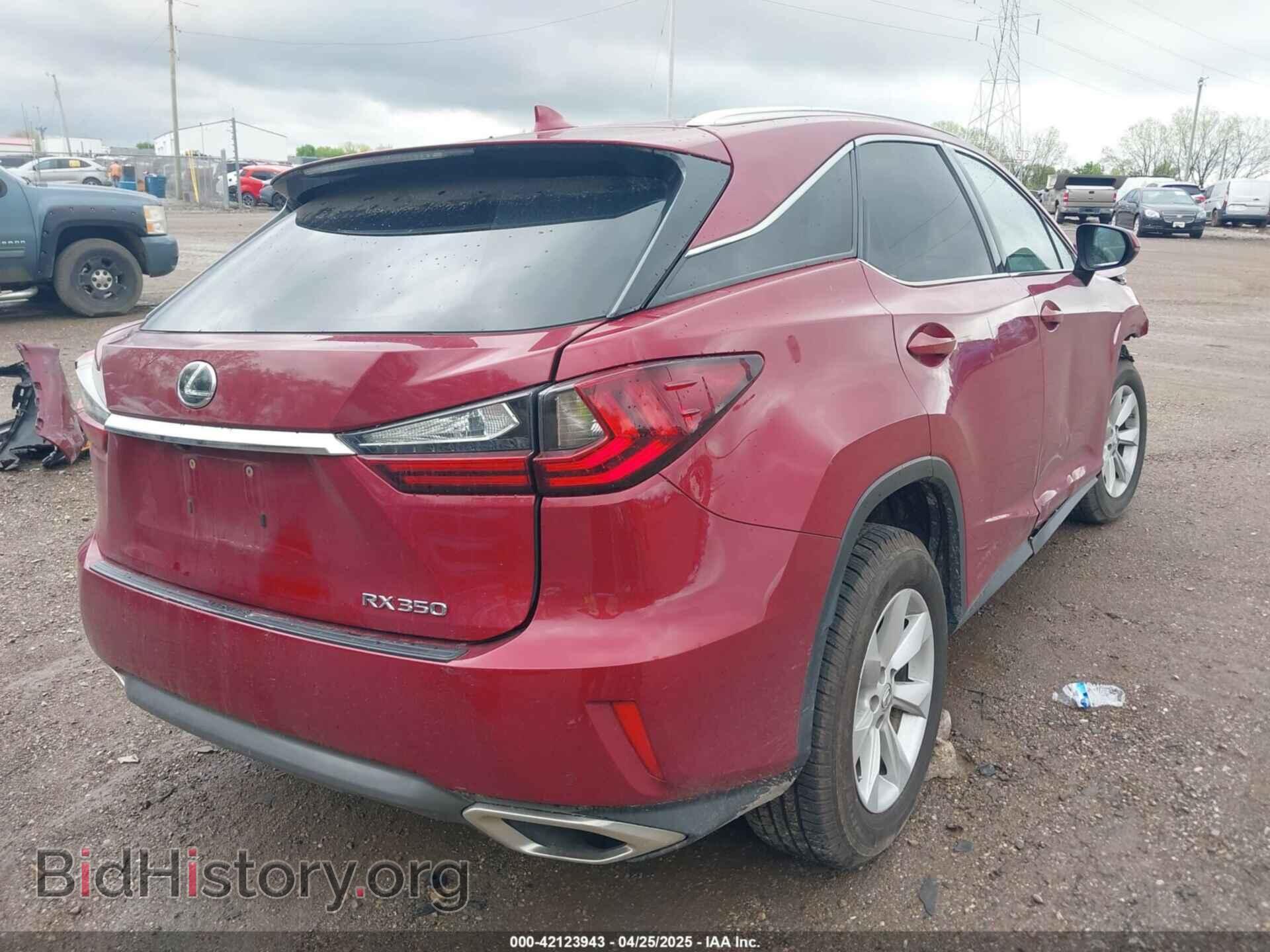 2017 LEXUS RX 350 - VIN: 2T2BZMCA6HC116018 - Фото 4