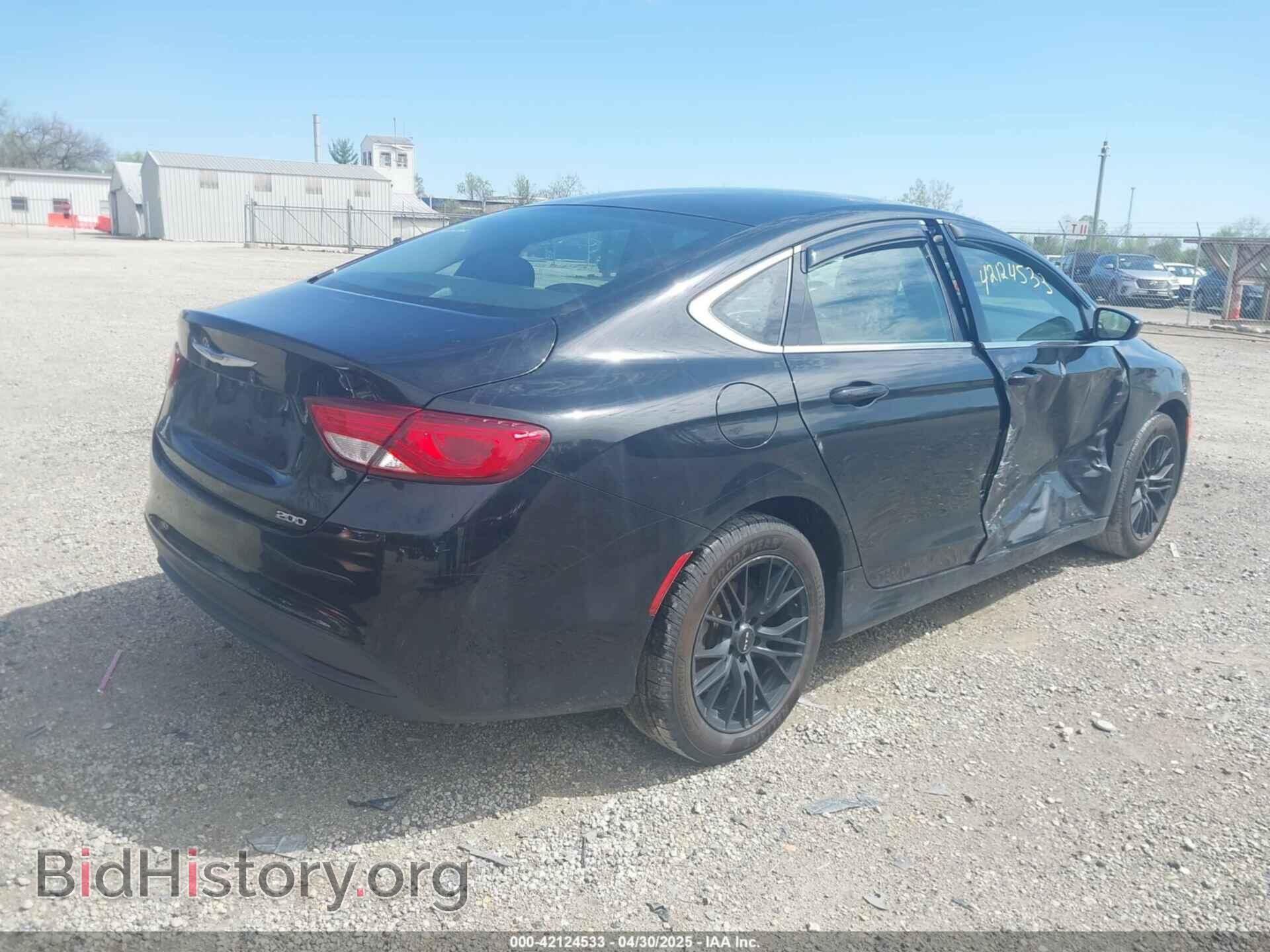 2016 CHRYSLER 200 - VIN: 1C3CCCFB2GN158534 - Photo 4